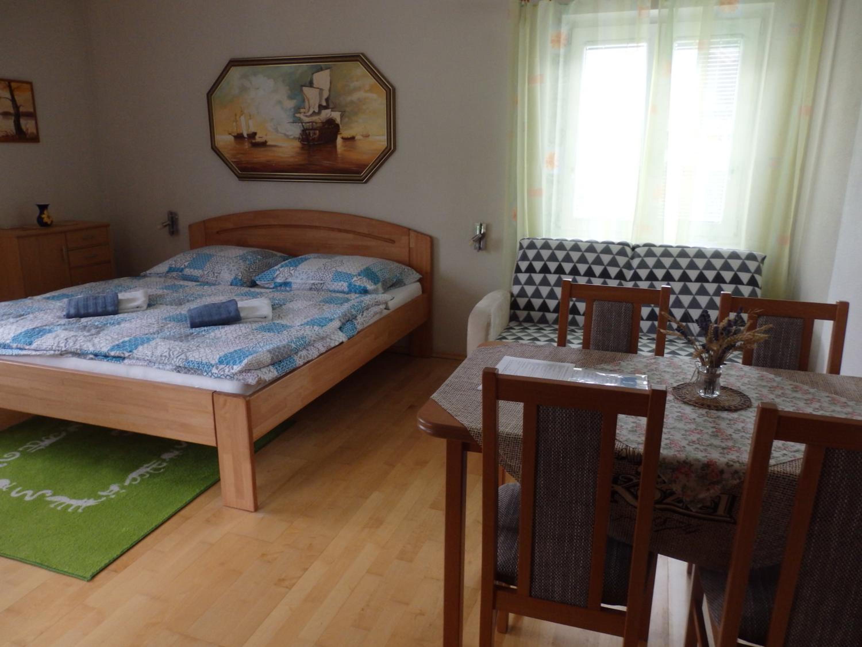 Family Room with Shared Bathroom