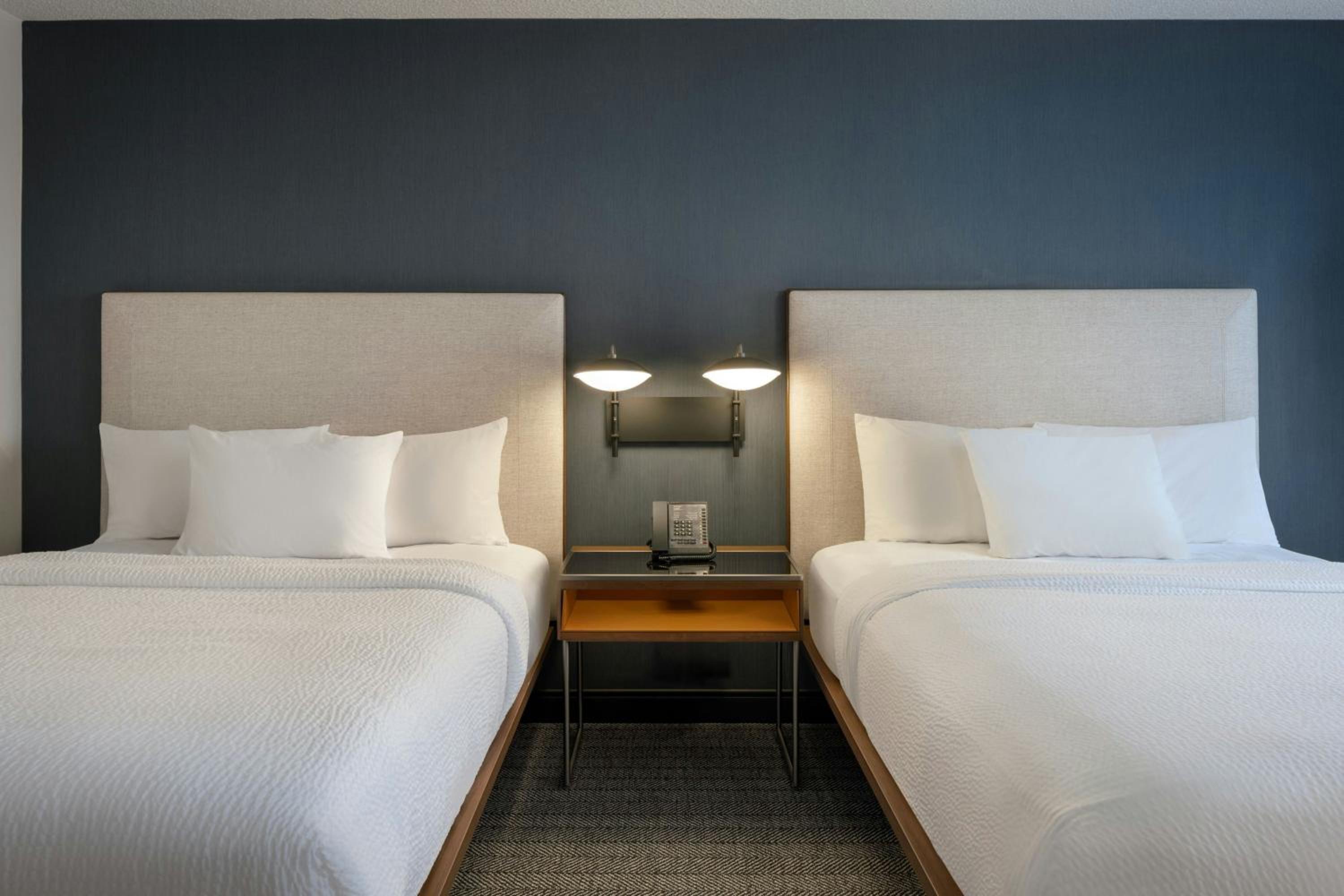 One-Bedroom Queen Suite with Two Queen Beds and Sofa Bed