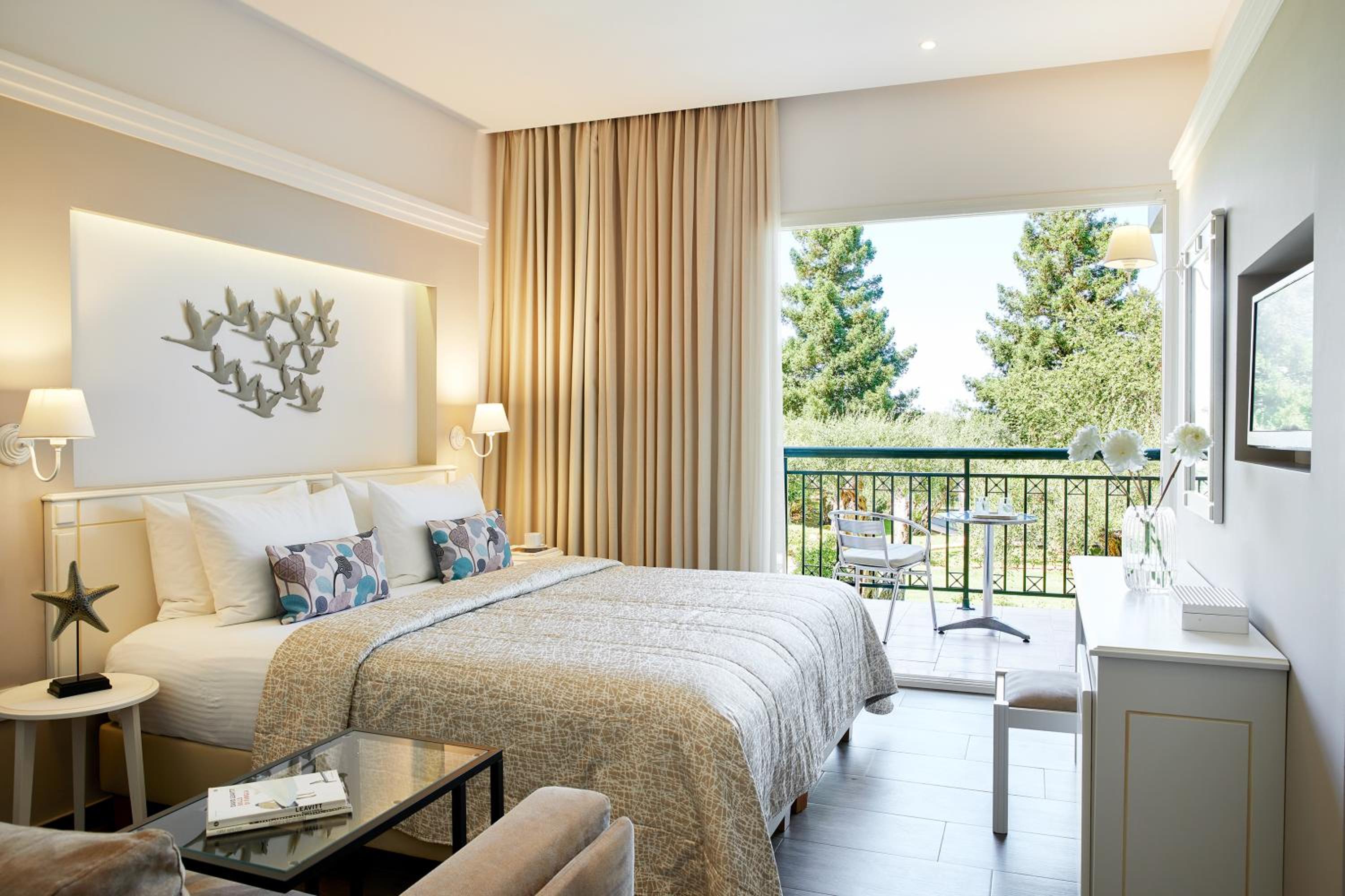 Superior Doppel- oder Zweibettzimmer mit Gartenblick