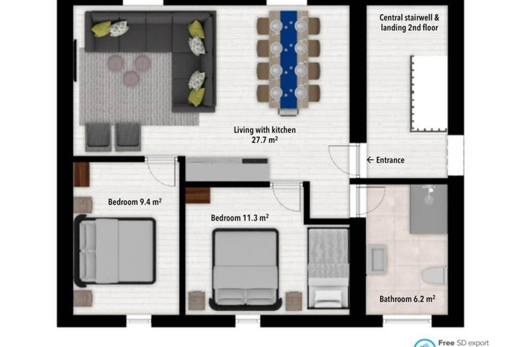 Two-Bedroom Apartment - Photo 34