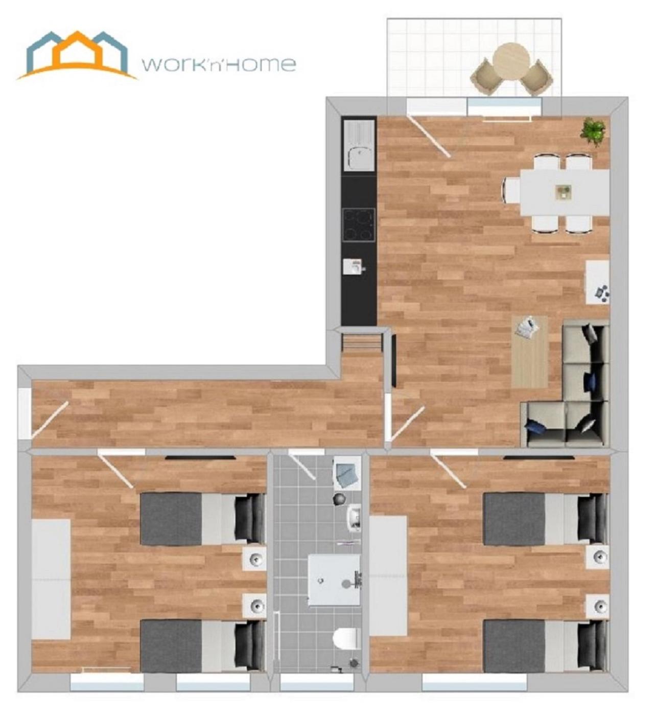 Two-Bedroom Apartment photo 2