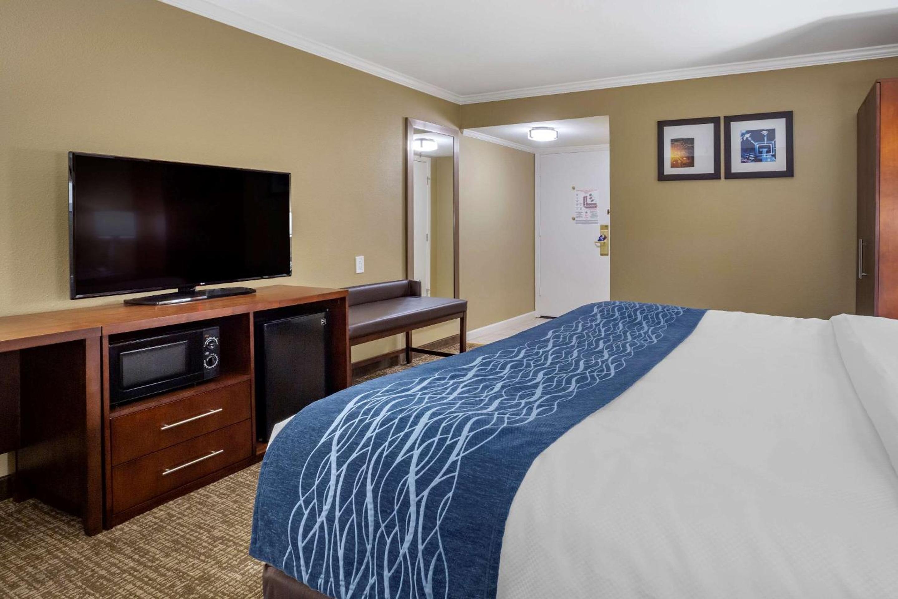 Deluxe Room, 1 King Bed, Accessible Whirlpool Tub, Non Smoking - Photo 1