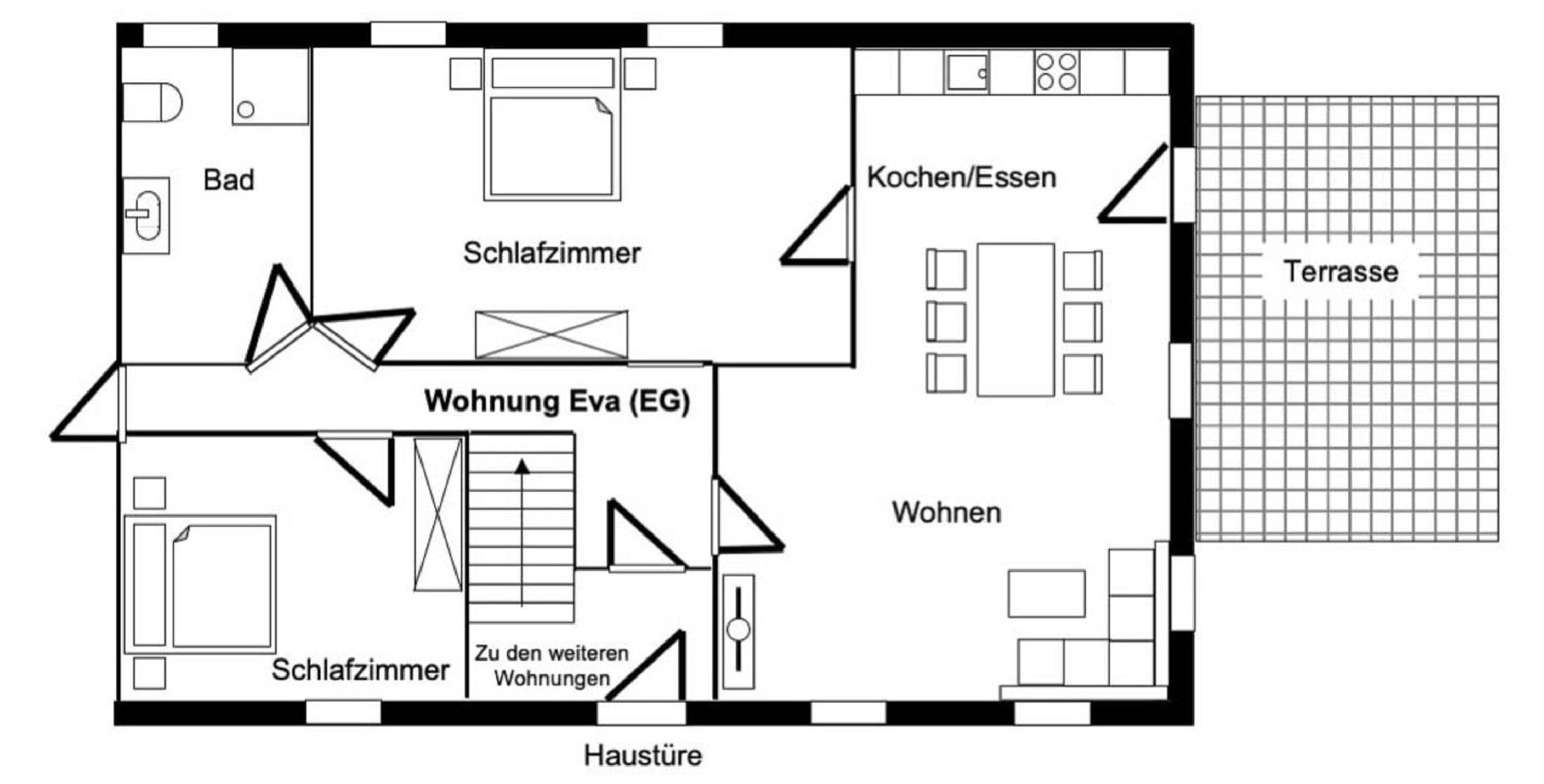 Two-Bedroom Apartment photo 2