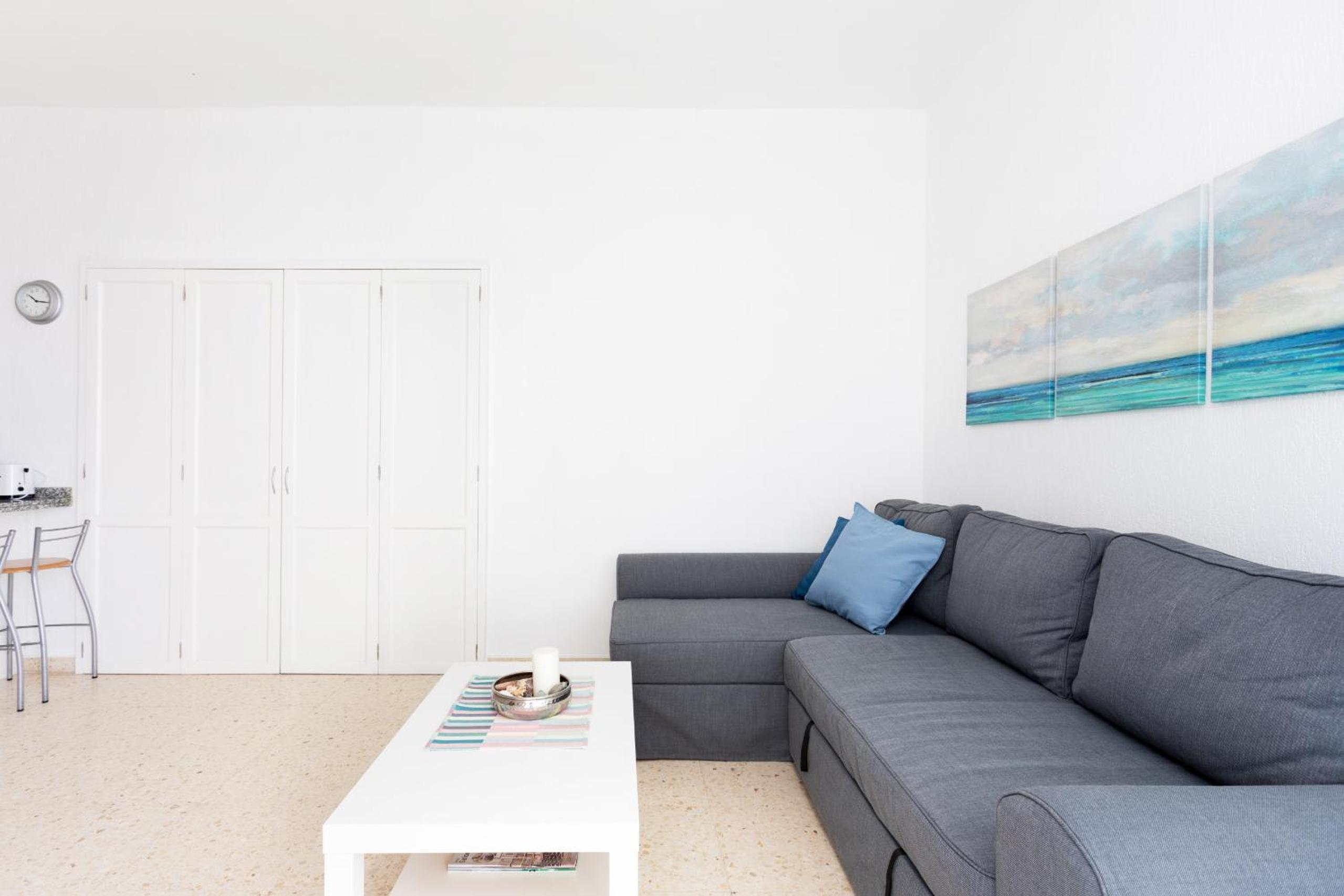 Apartamento con vista al mar