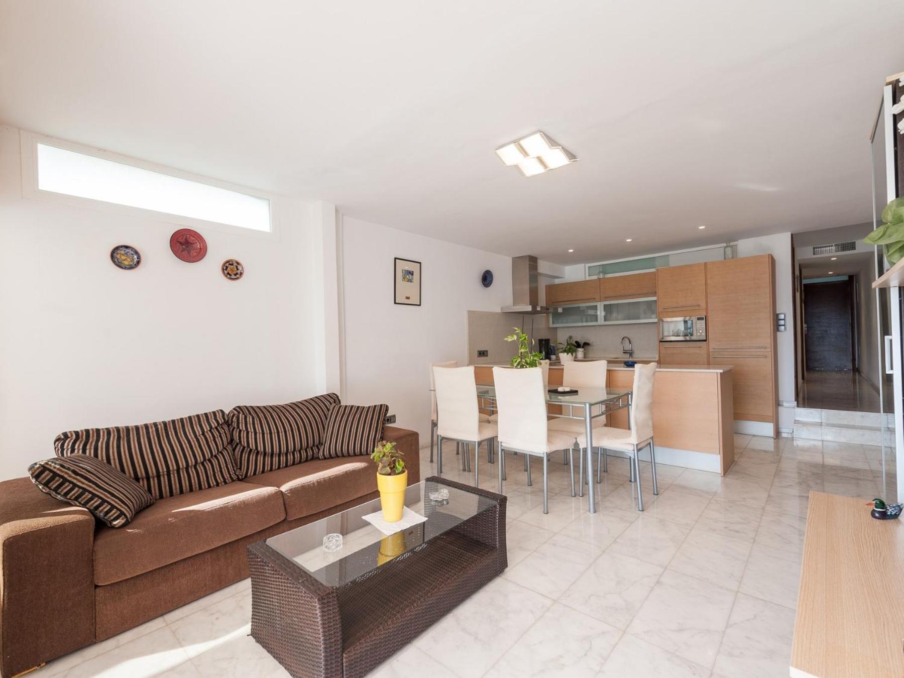 Apartamento de dos habitaciones