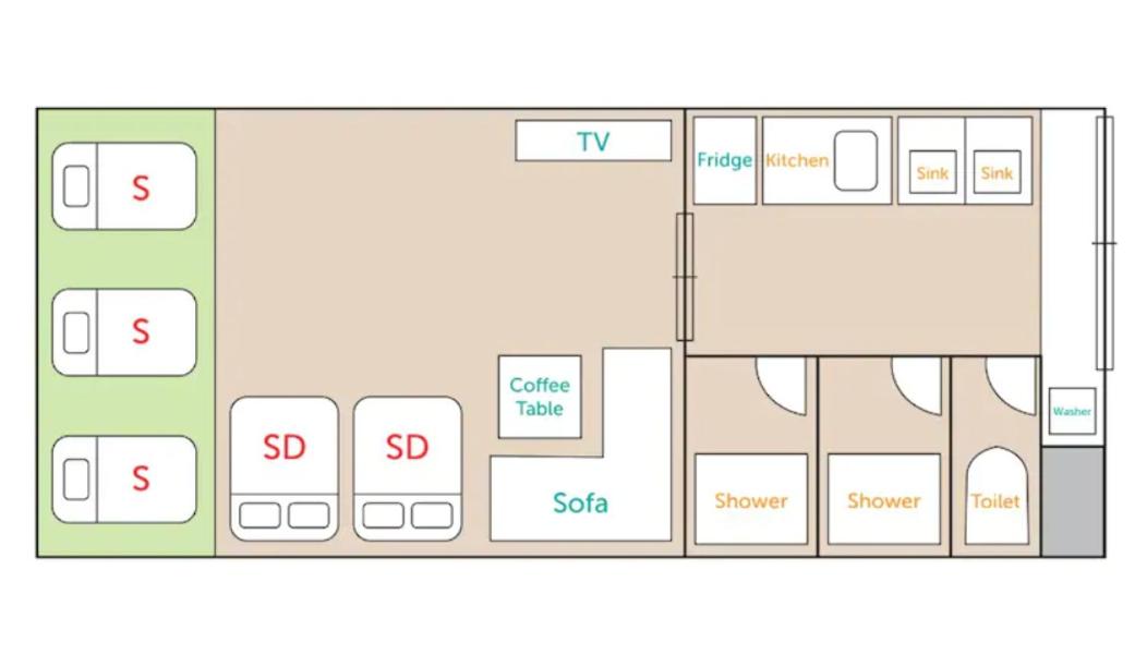 One-Bedroom Apartment photo 2