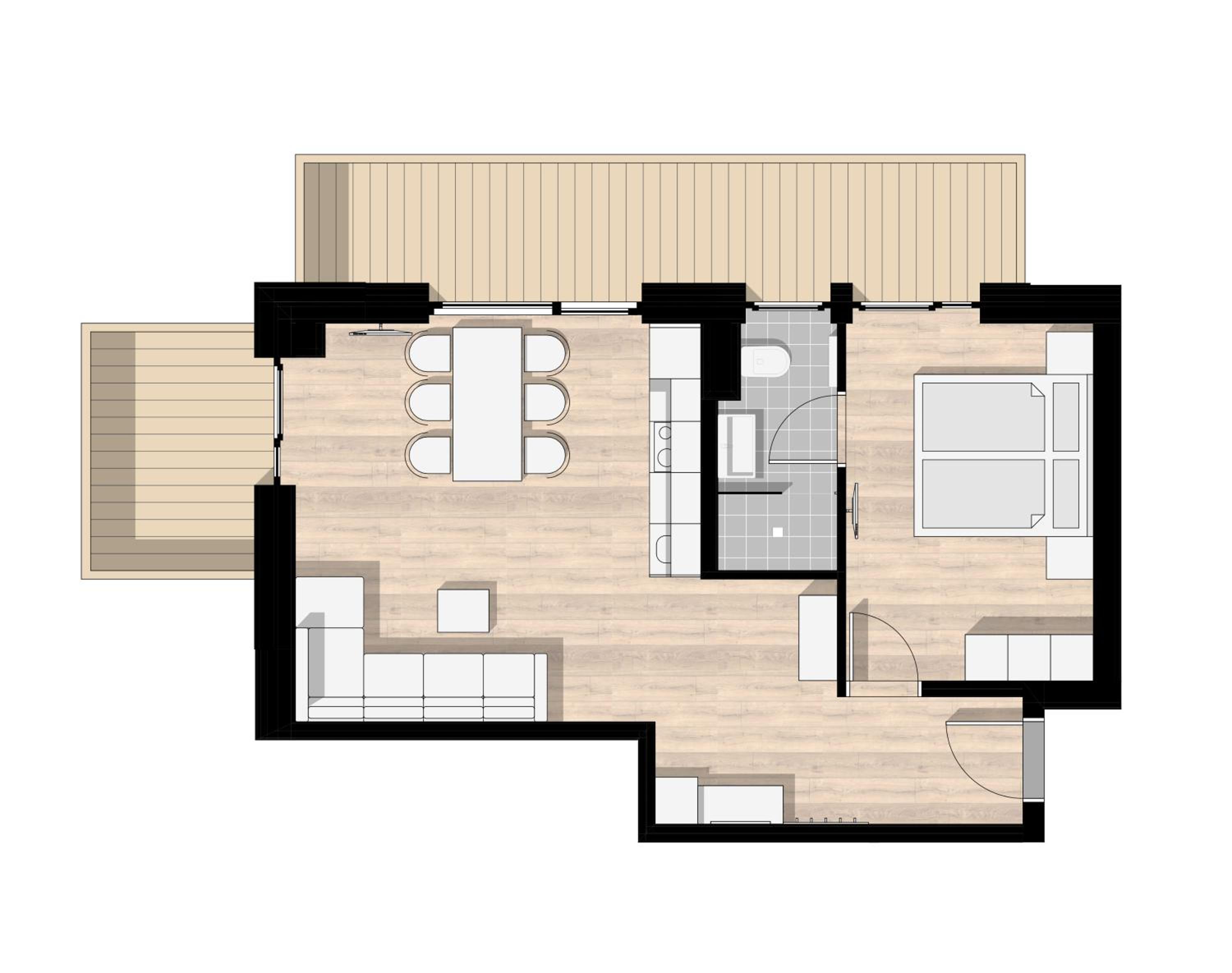 Studio Apartment