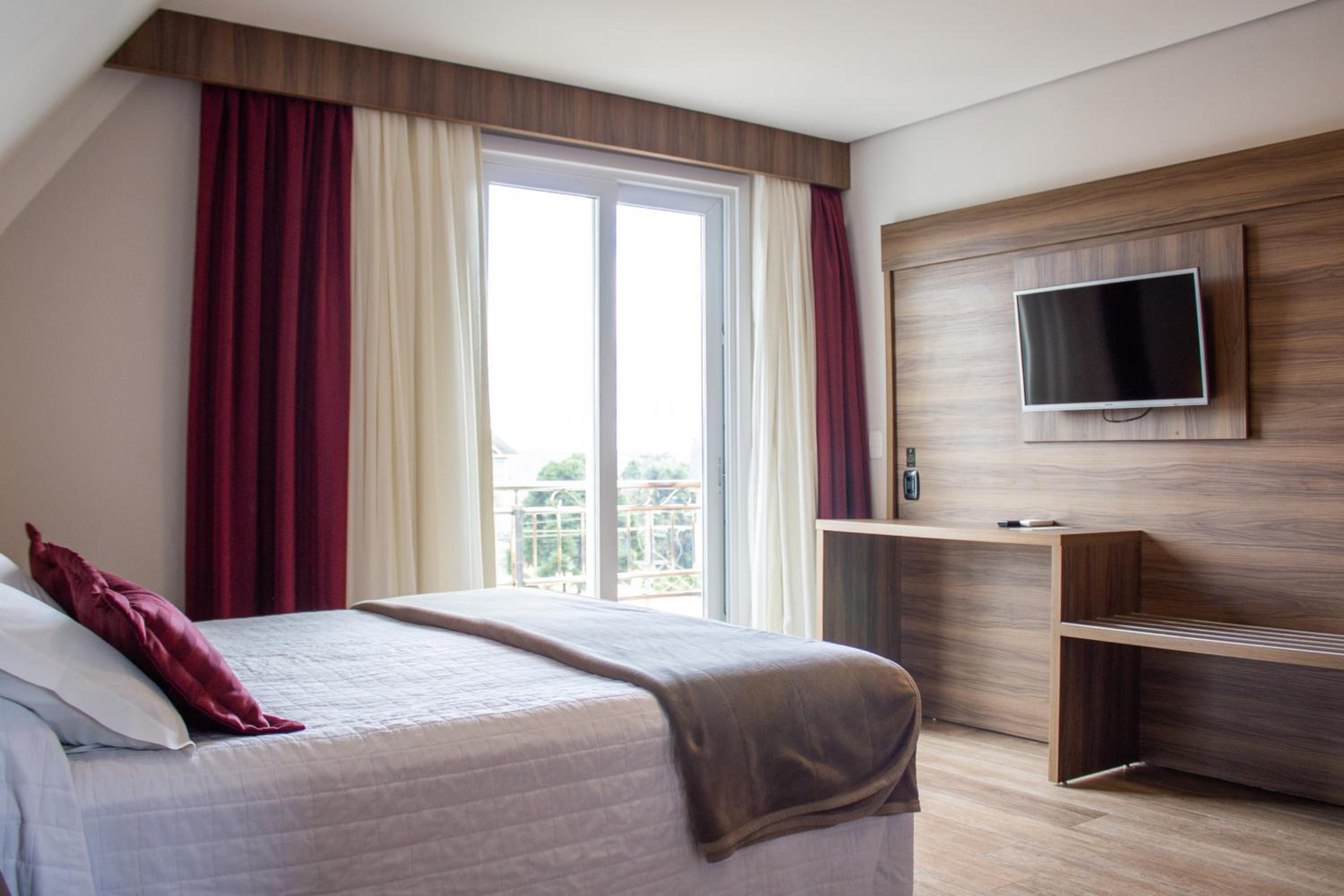 Quarto com vista para a cidade