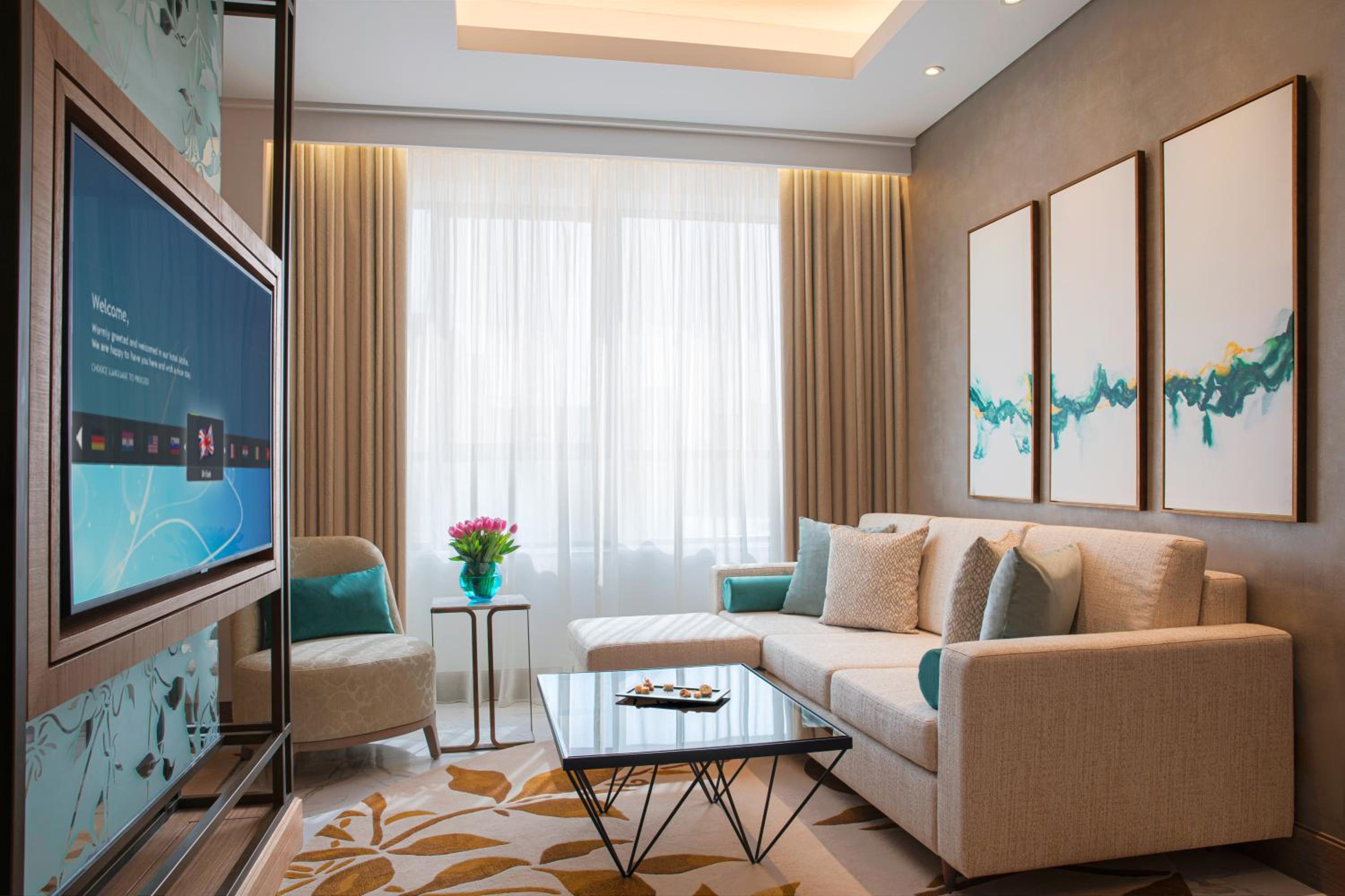 Twin Bed Room - City View