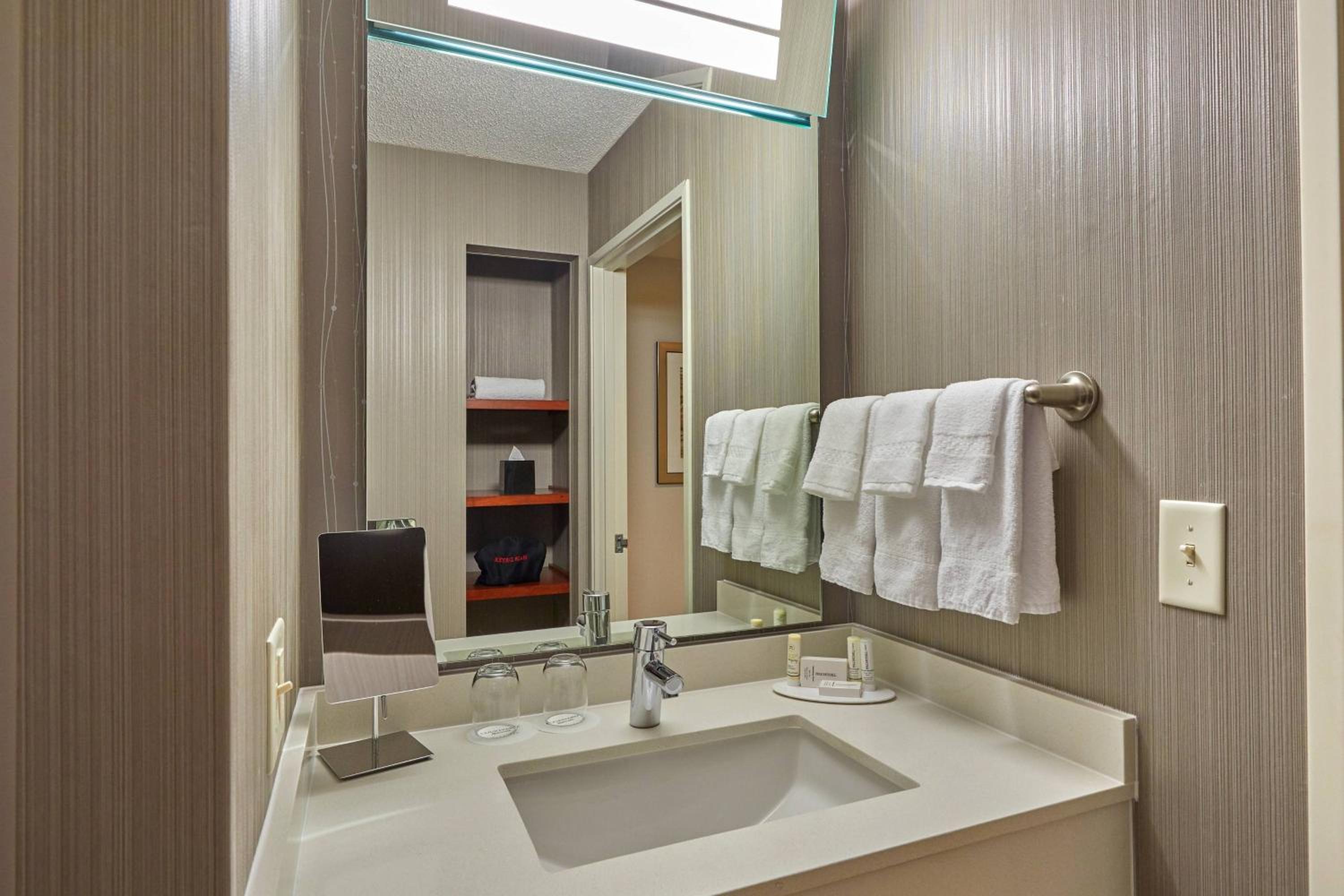 One-Bedroom King Suite with Sofa Bed, Roll-In Shower and Transfer Shower - Mobility Access/Hearing Accessible