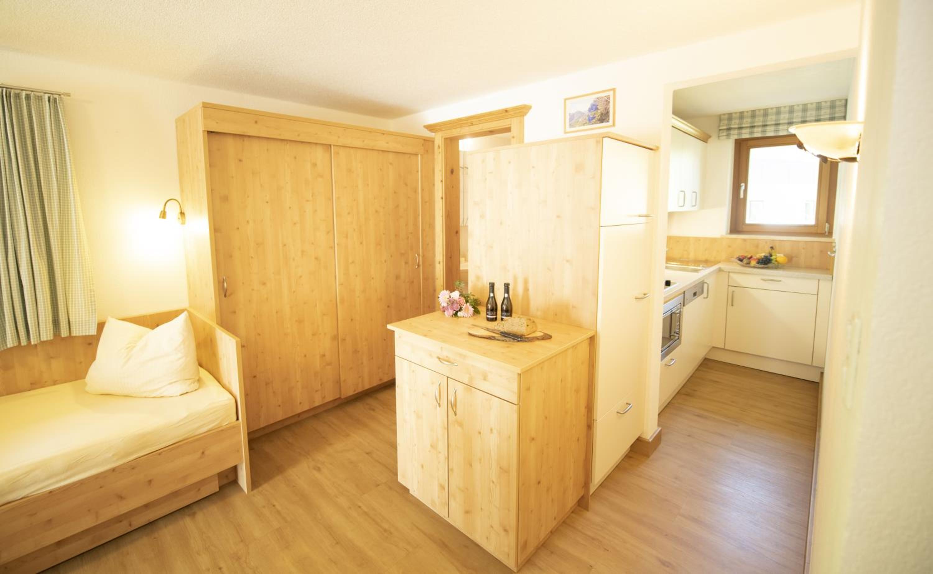 Apartment with Mountain View, Balcony and Kitchenette photo 2