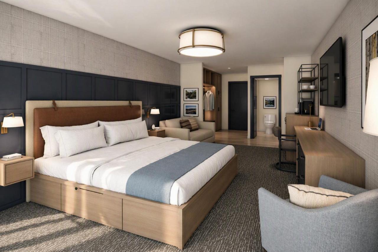King mountain view room