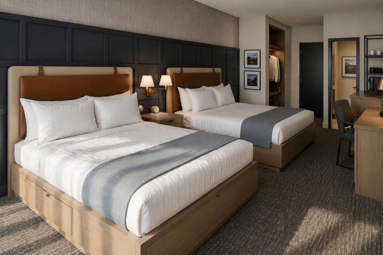 2 queen mountain view room