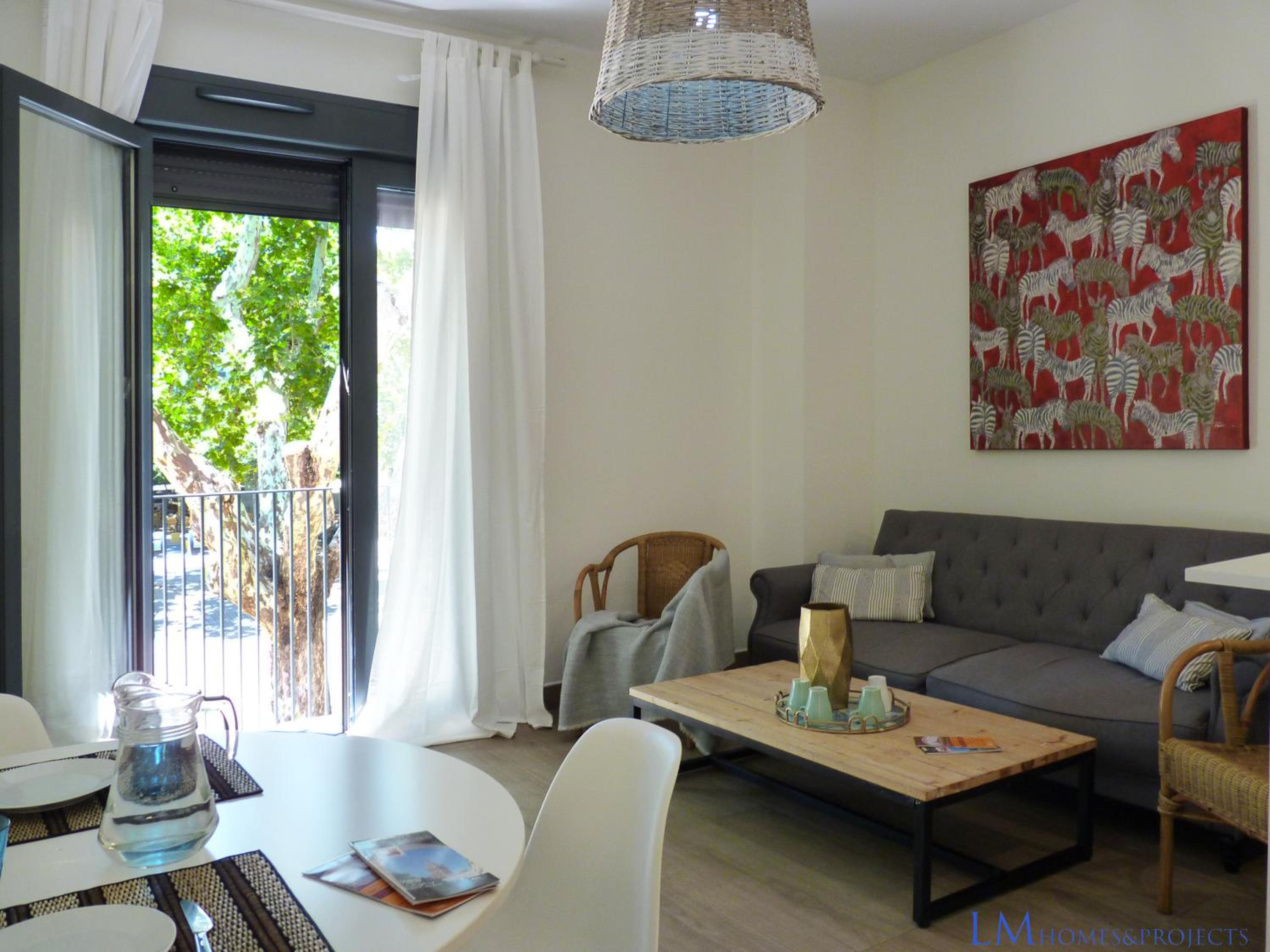 Apartamento de Dos Habitaciones interiores