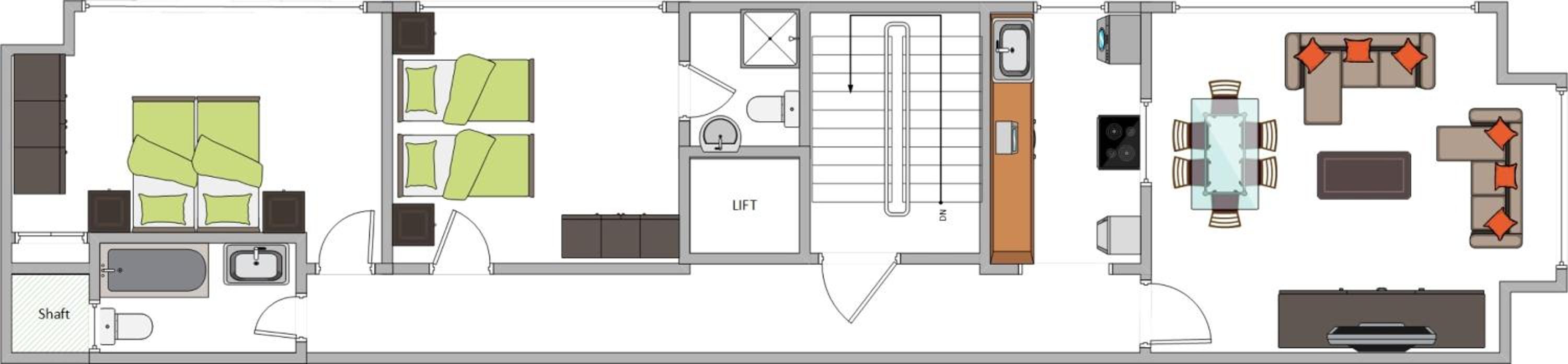 Two-Bedroom Apartment photo 3