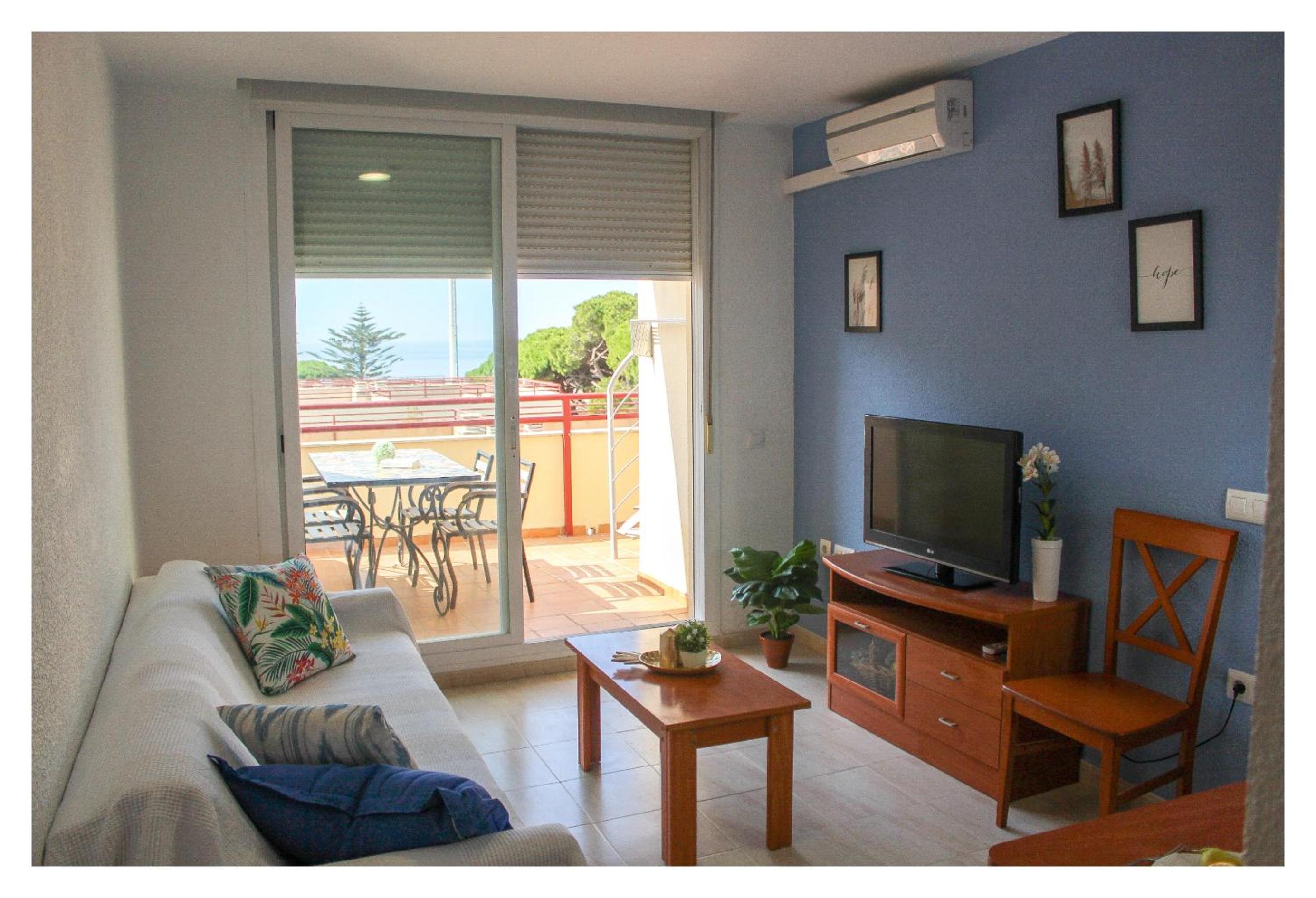 Apartamento con vista al mar