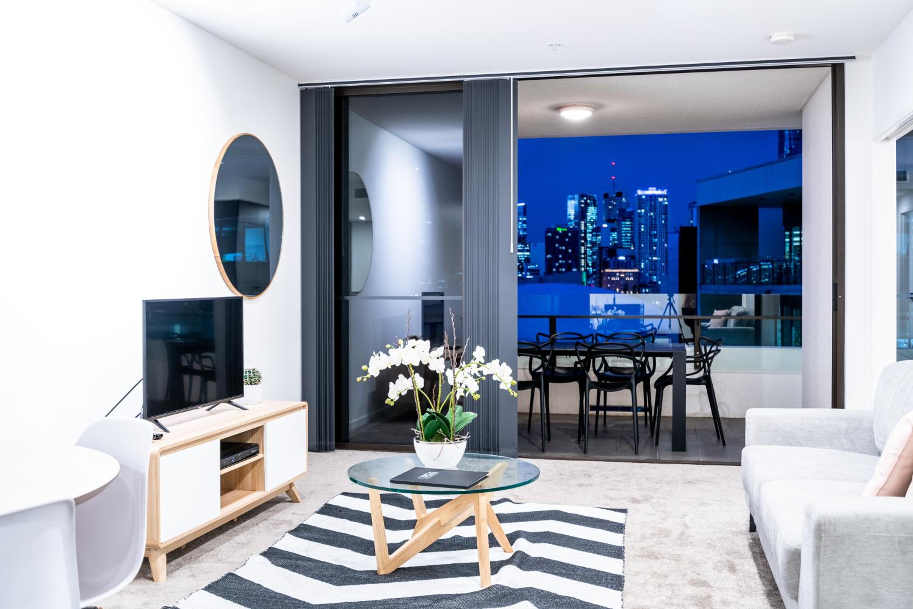 Two-Bedroom Executive Apartment with Balcony and City Views