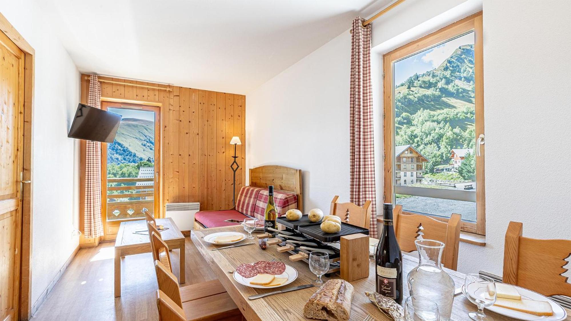 One bedroom apartment + Mountain corner 5/6 people photo 3