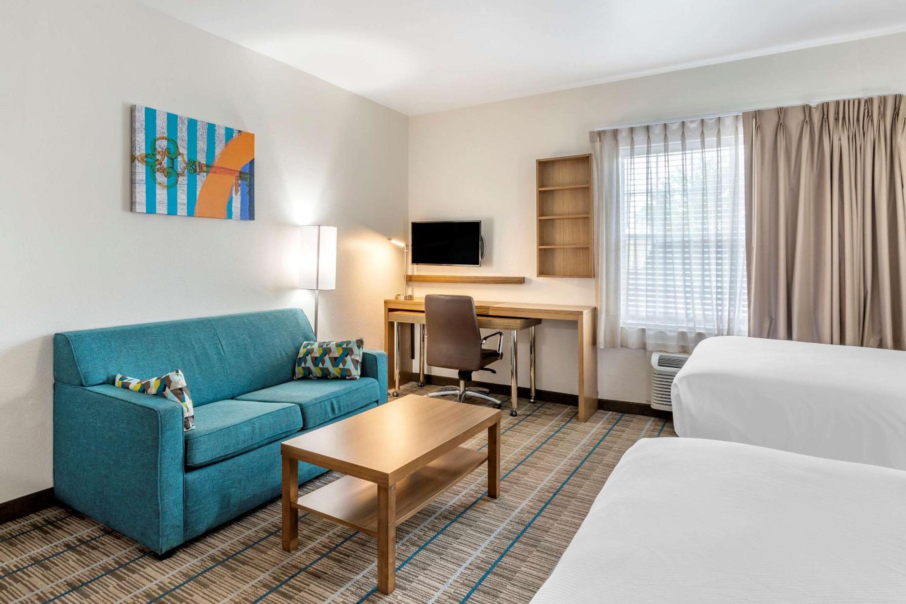 Efficiency Queen Suite with Two Queen Beds - Accessible/Non-Smoking - Photo 1