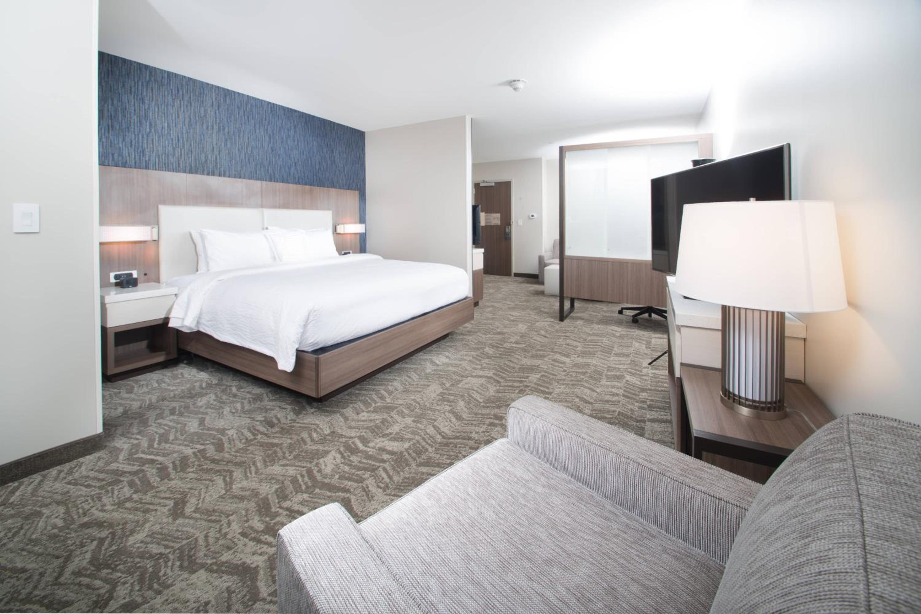 King Suite with Specialty Bathtub and Sofa Bed