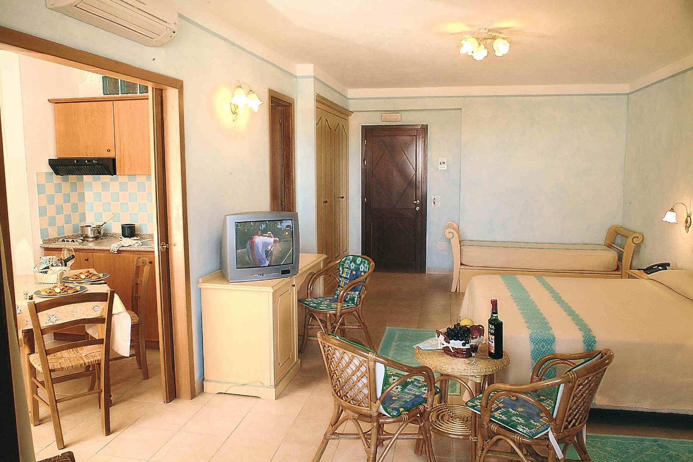 Studio with Pool View
