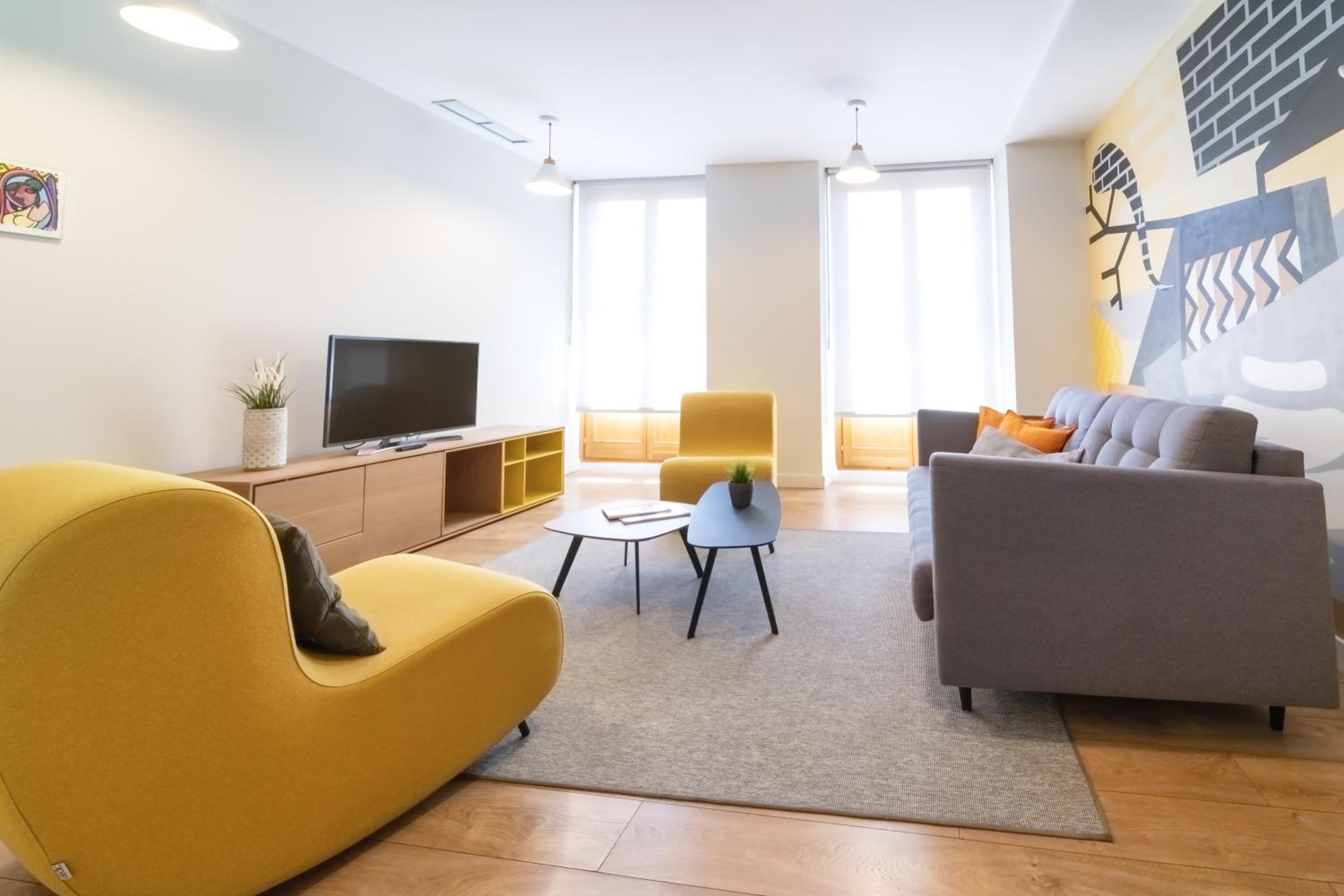 Apartamento de dos habitaciones