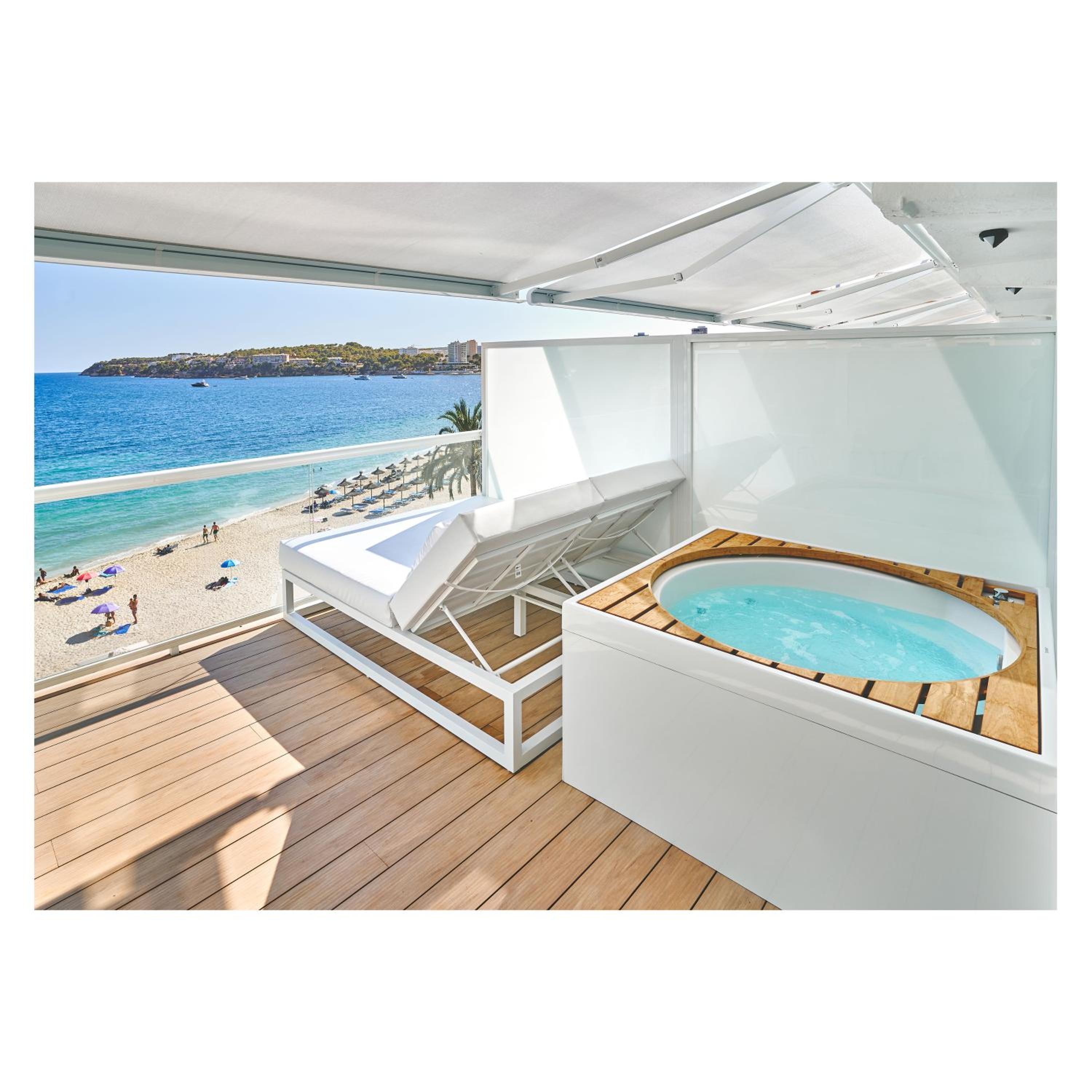 Suite Junior con Bañera de Hidromasaje y Cama Balinesa en Terraza - Acceso al Spa Incluido