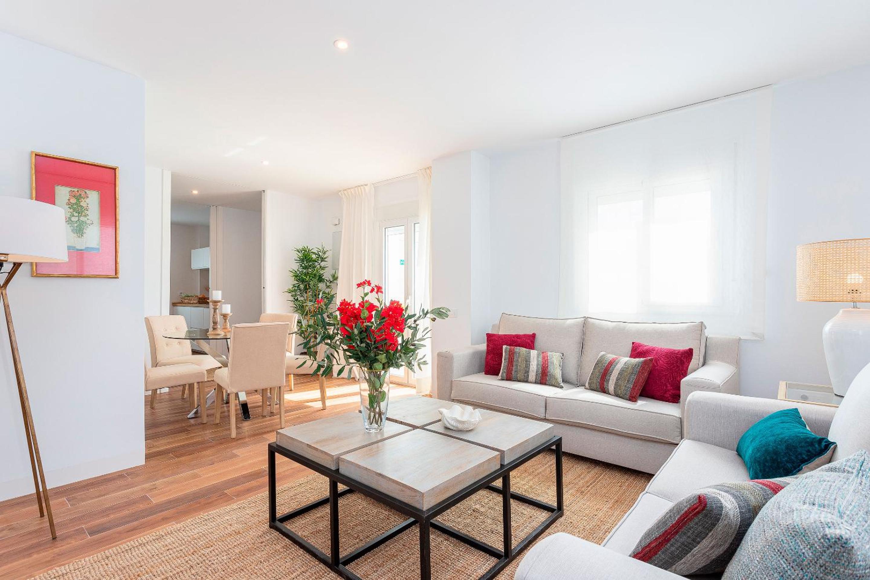 Apartamento de Dos Habitaciones con Terraza