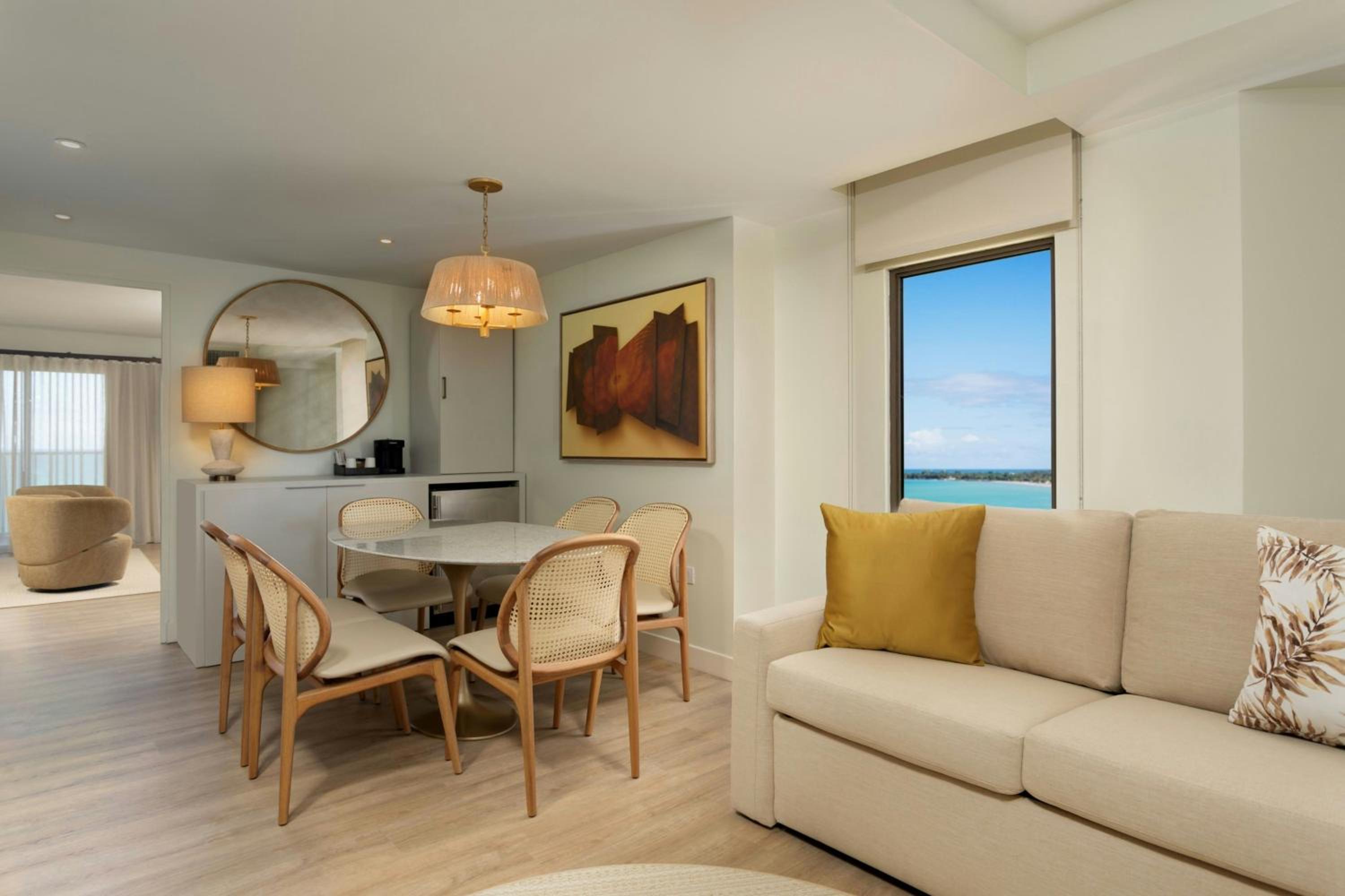 One-Bedroom King Suite with Sofa Bed - Ocean Front