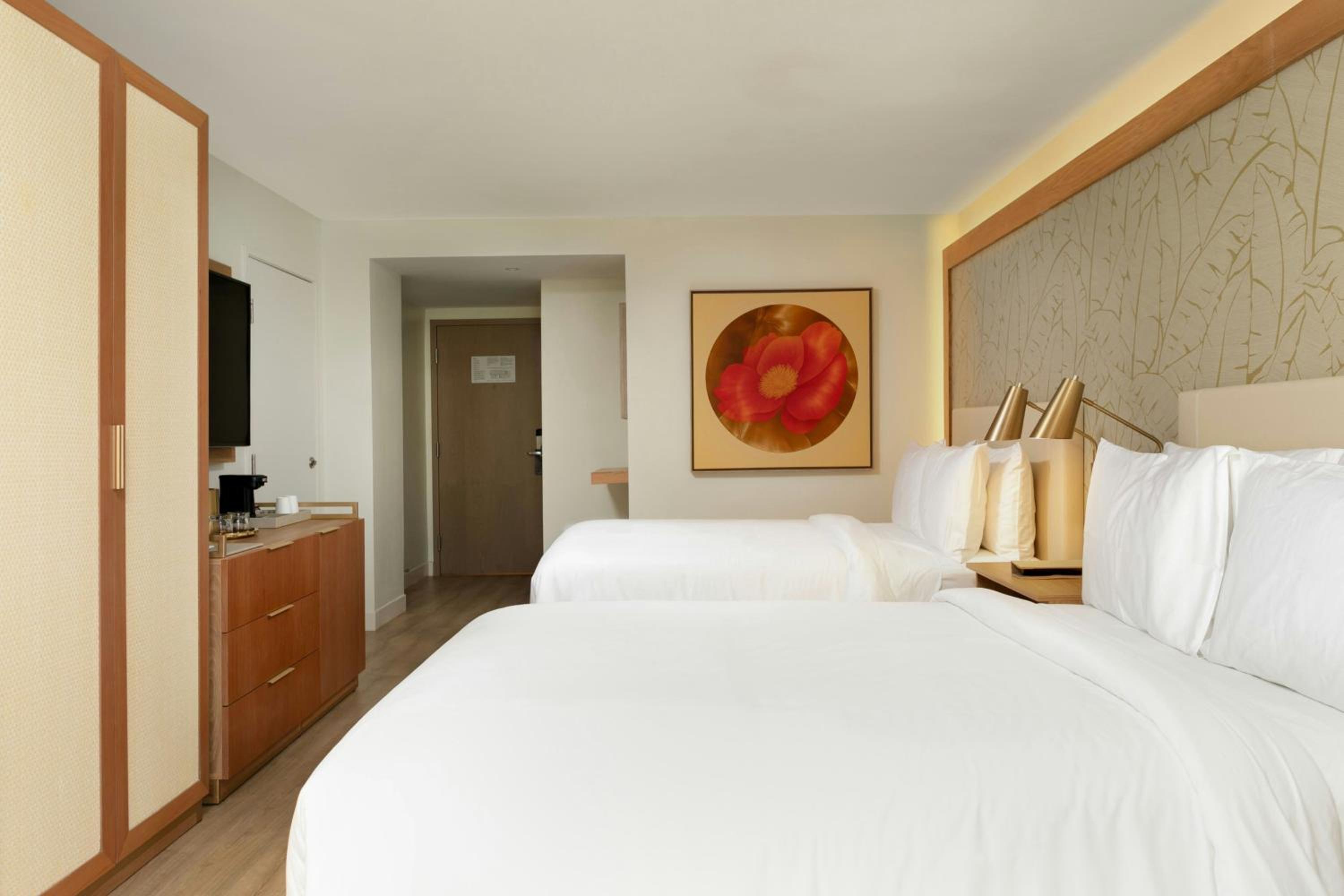 Standard Queen Room with Two Queen Beds and Balcony - Limited View