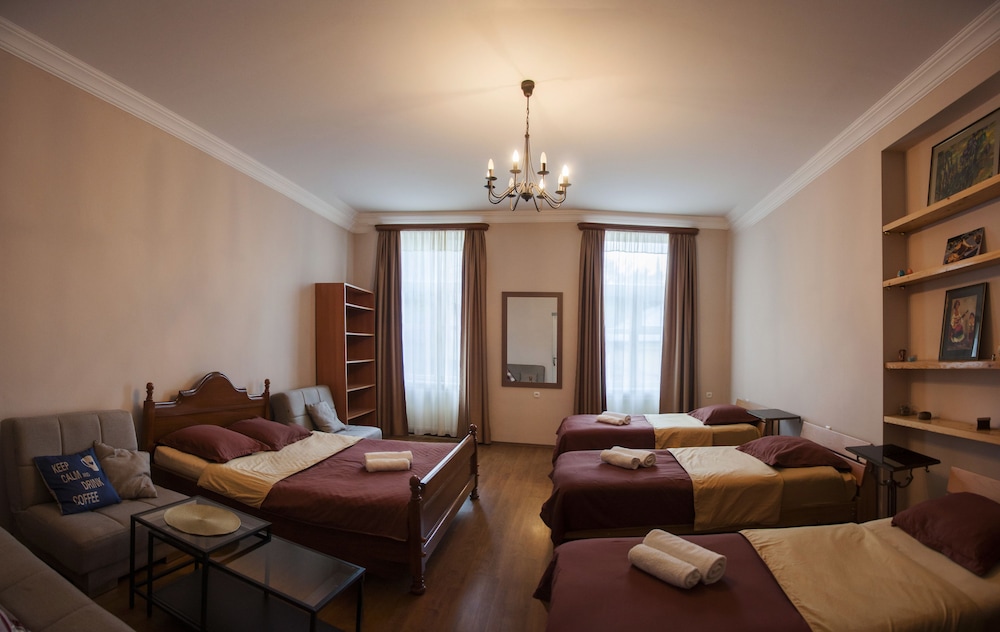 Family Room, Shared Bathroom