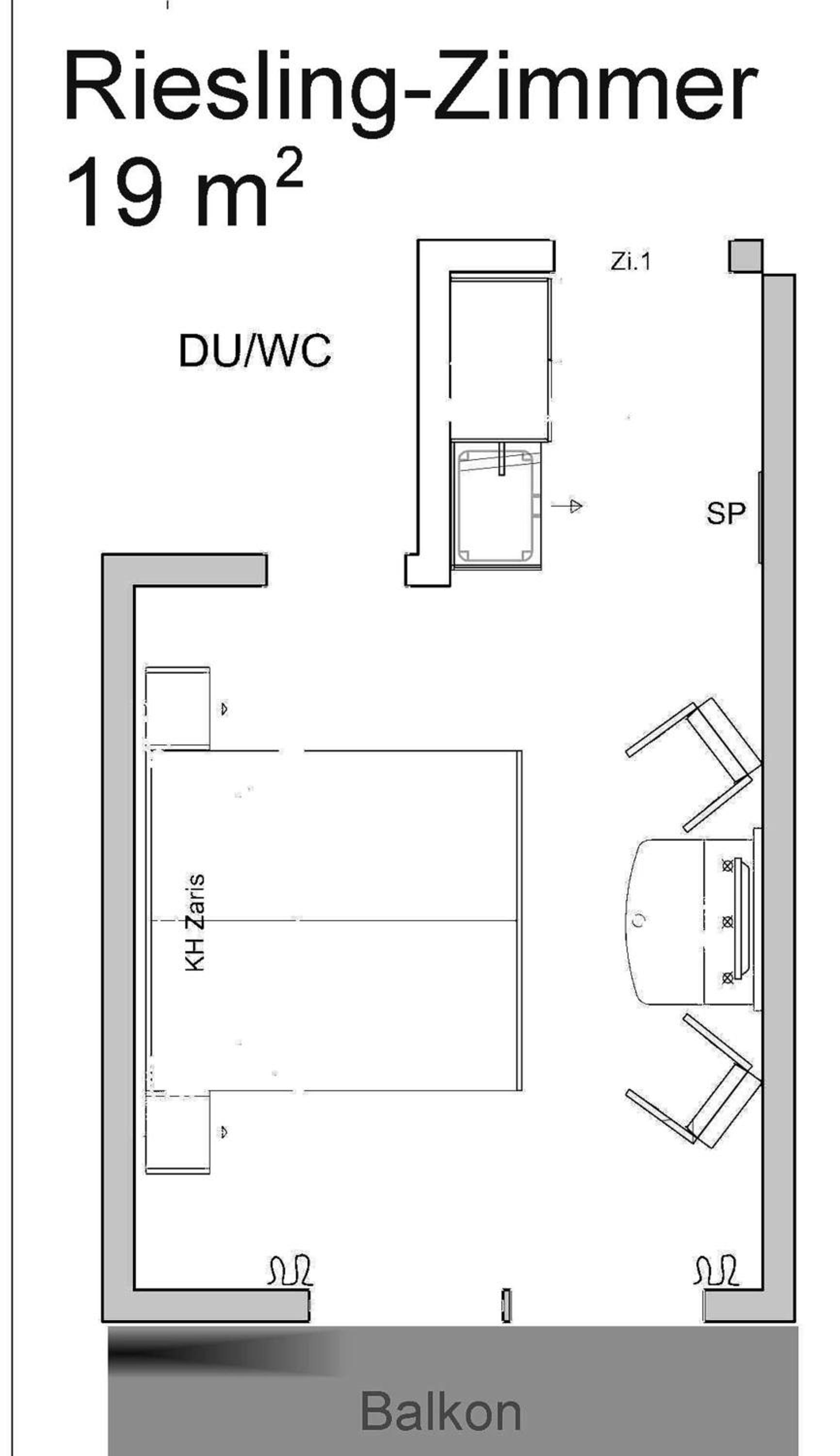 Double Room with Balcony - Photo 4