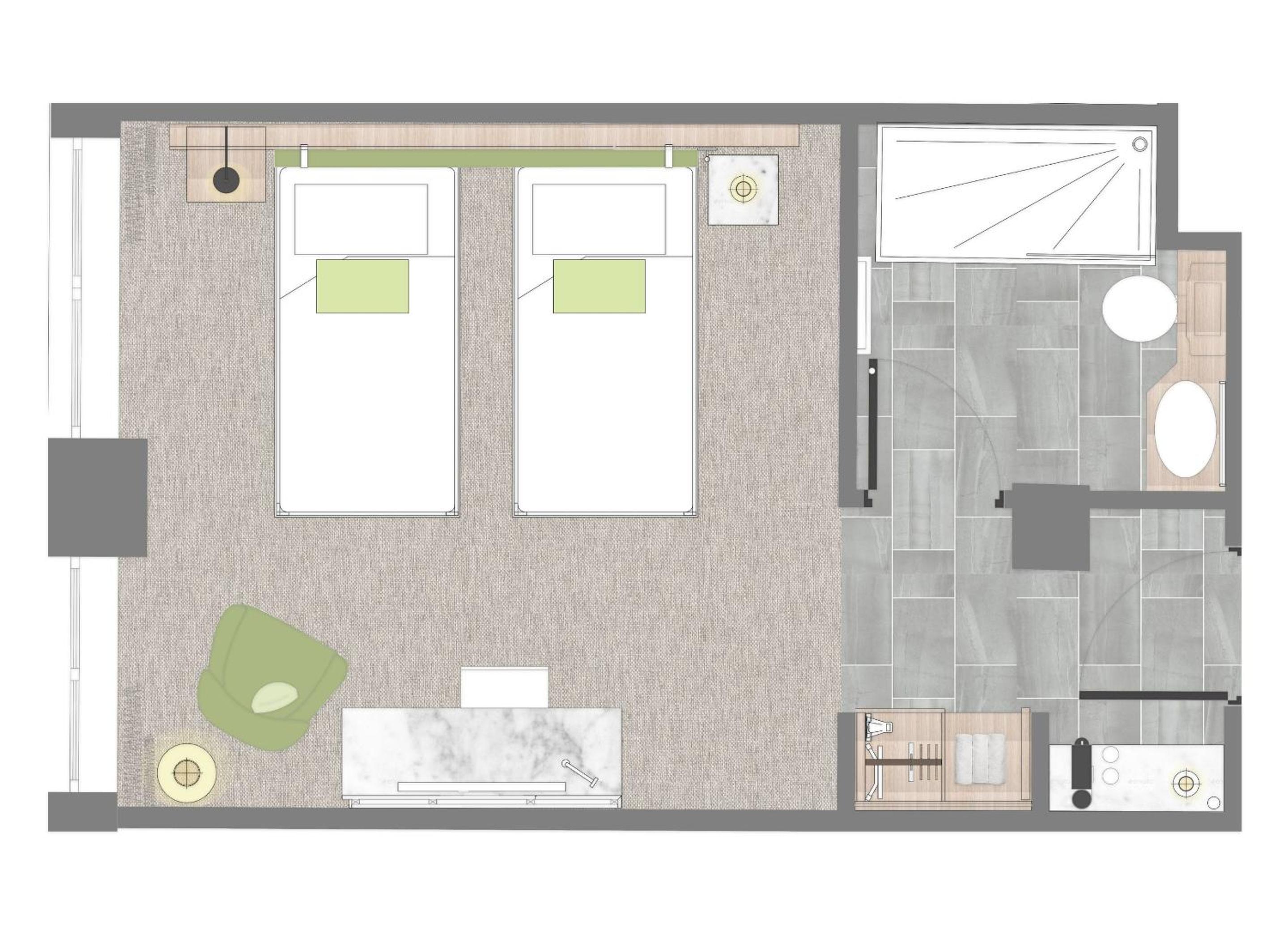 Signature Twin Room thumbnail 6