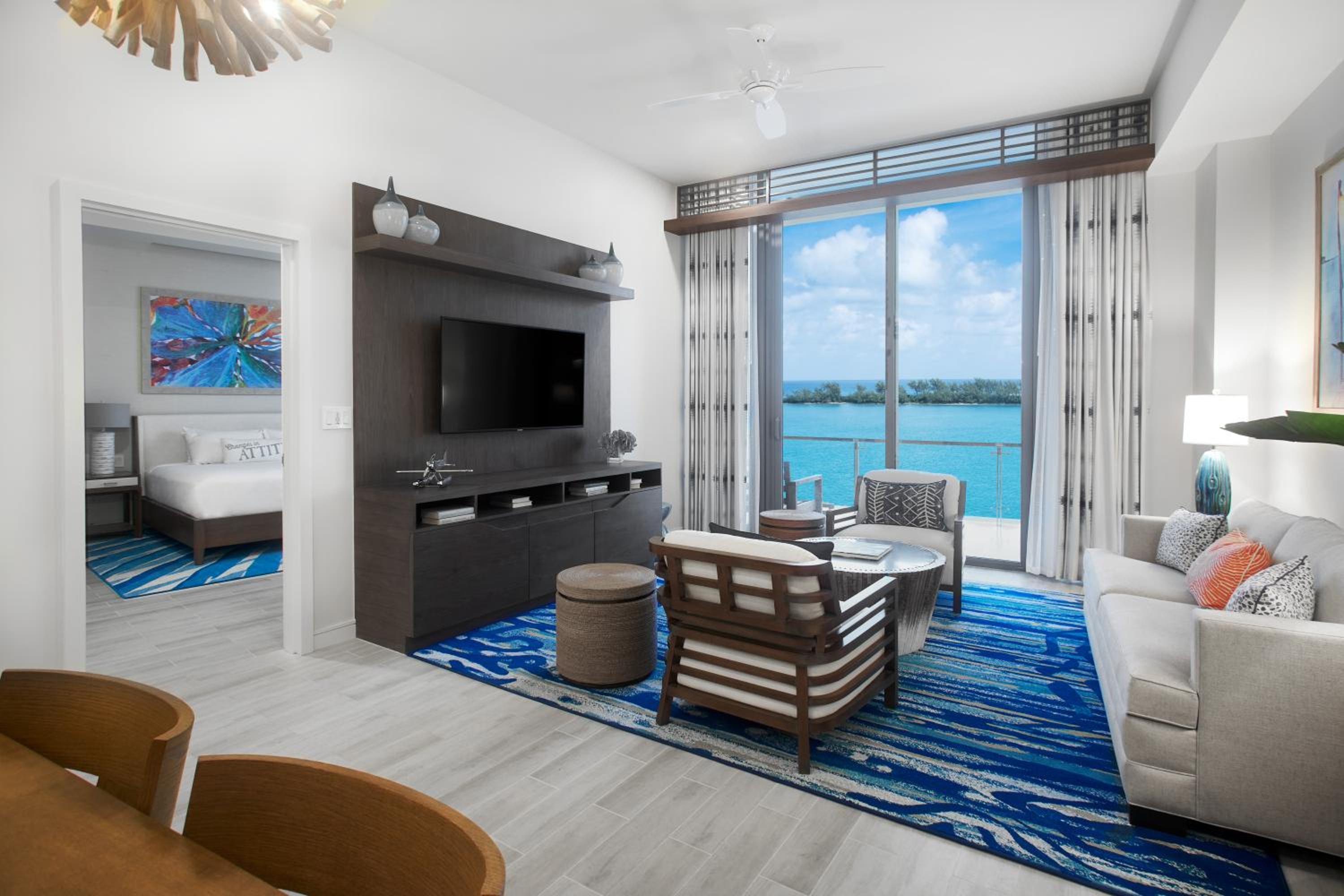 One-Bedroom Apartment with Balcony and Sea View