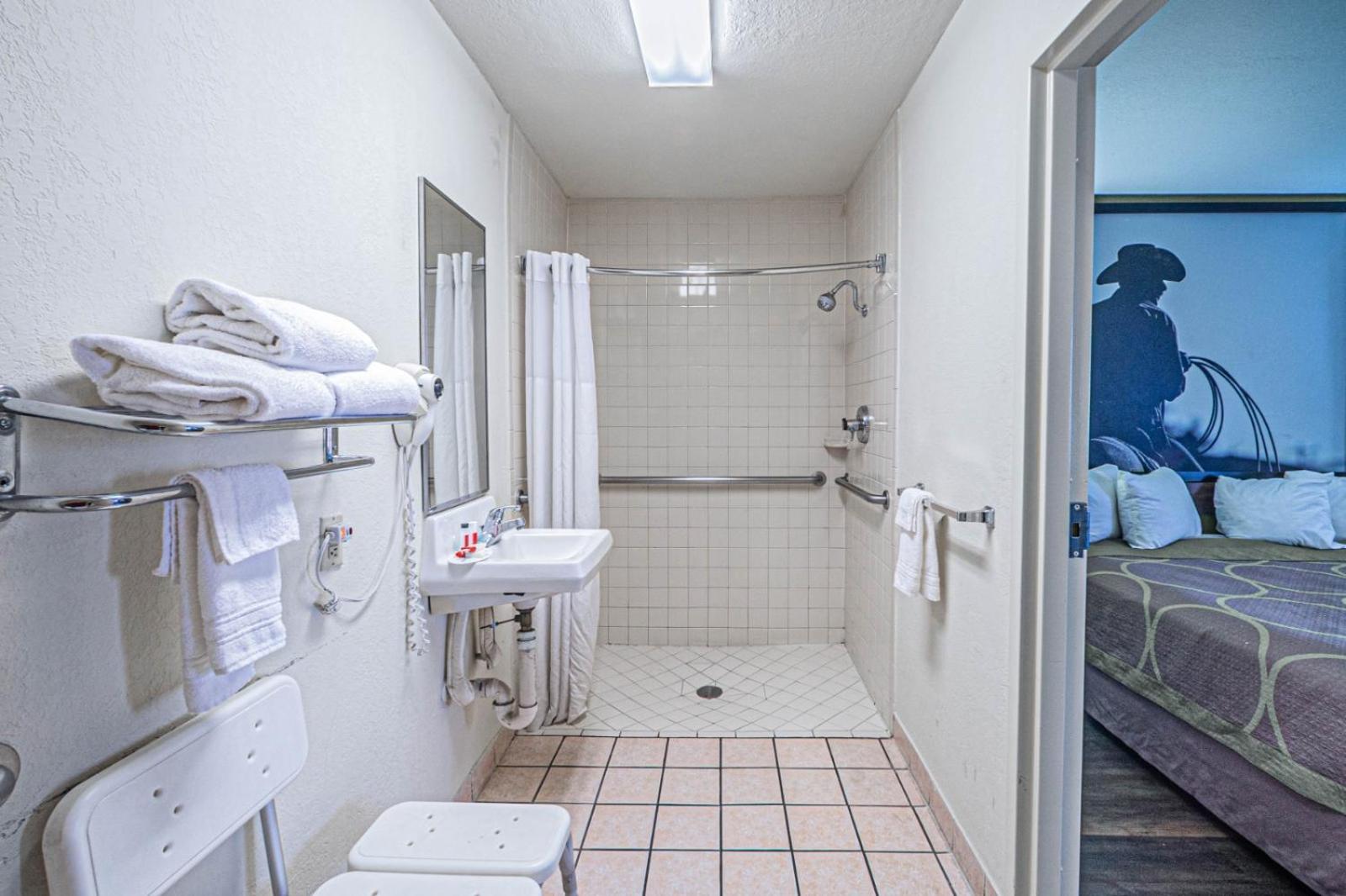 1 King Bed, Mobility Accessible Room, Bathtub w/ Grab Bars, Smoking - Photo 4
