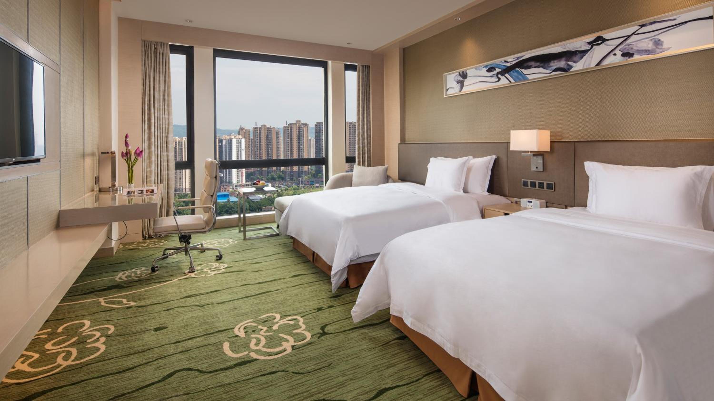 High Floor Standard Twin Room photo 3