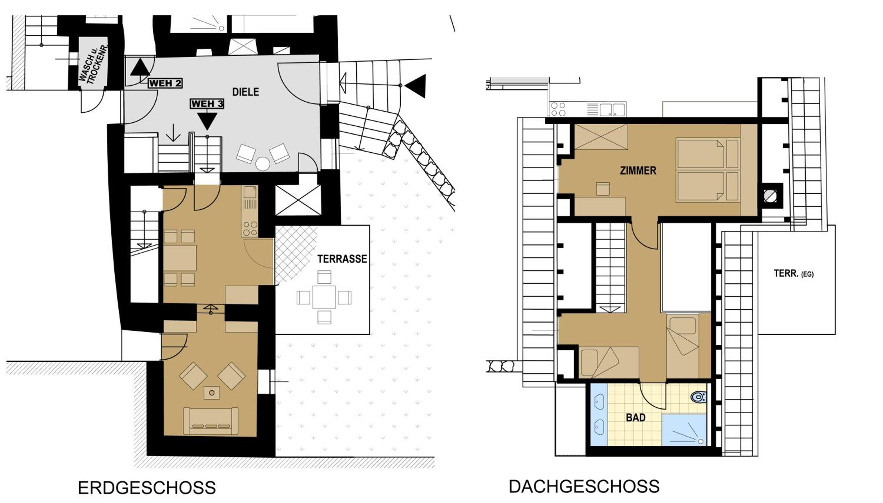 One-Bedroom Apartment with Terrace photo 2