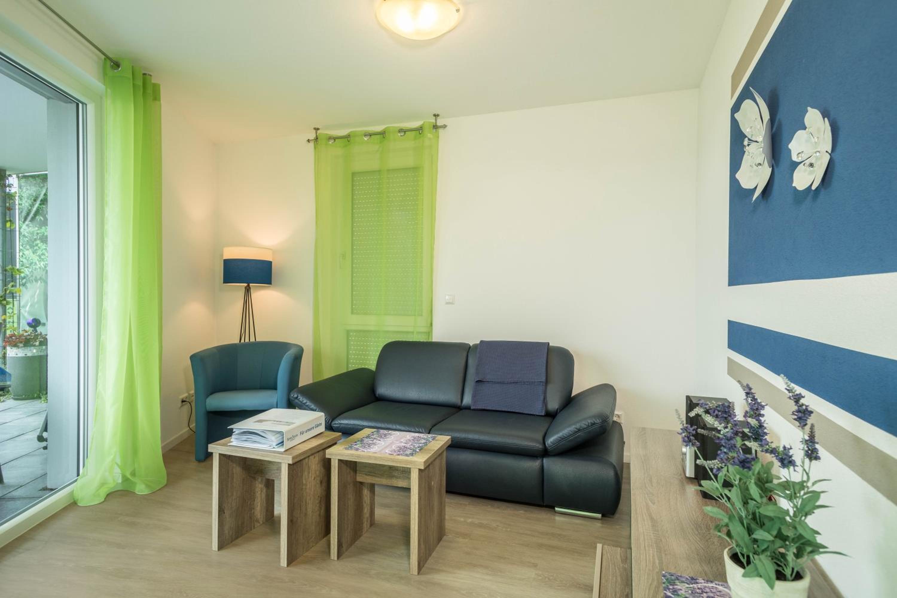 Two-Bedroom Deluxe Apartment with Garden View
