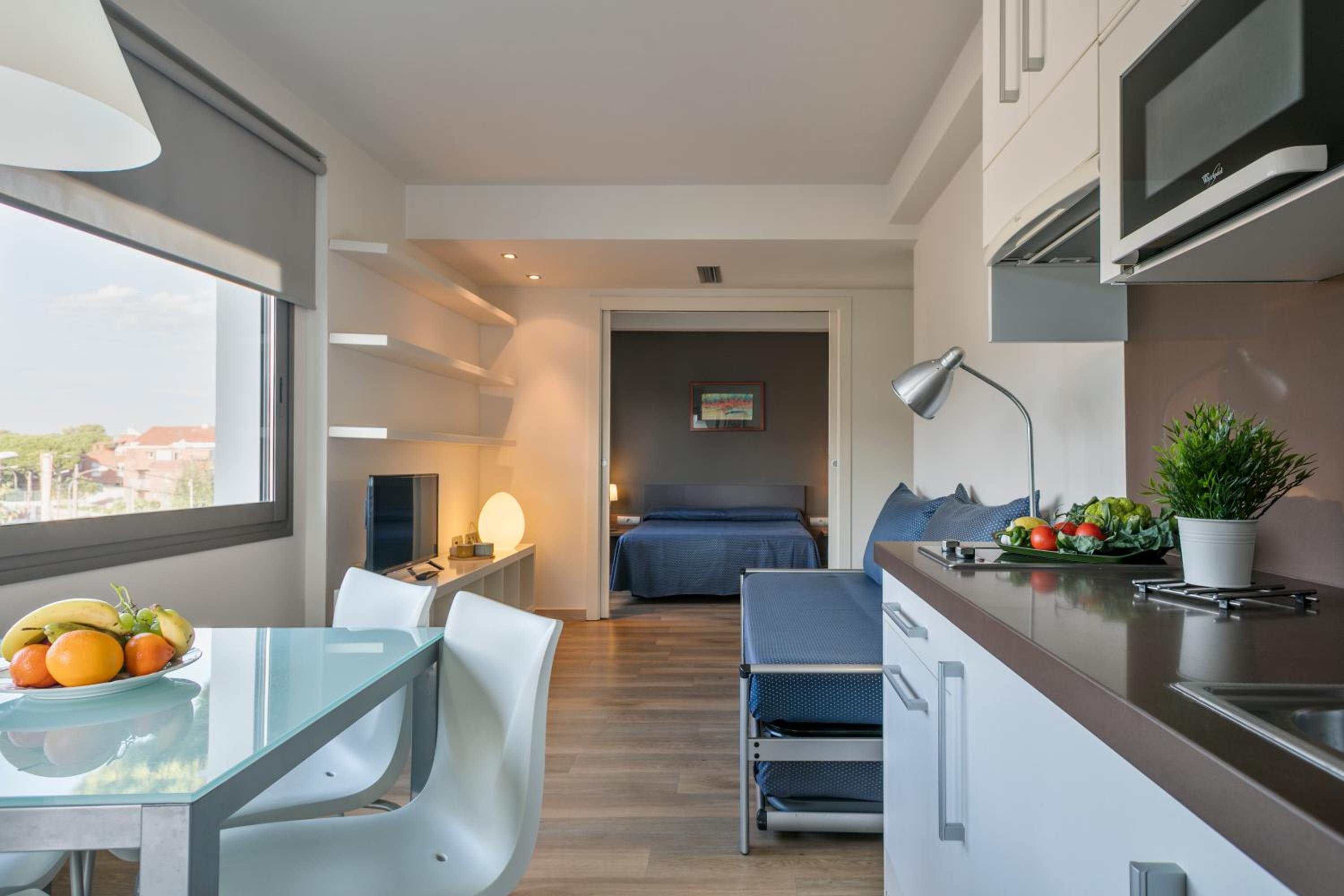 Apartamento de una habitación con vista a la montaña