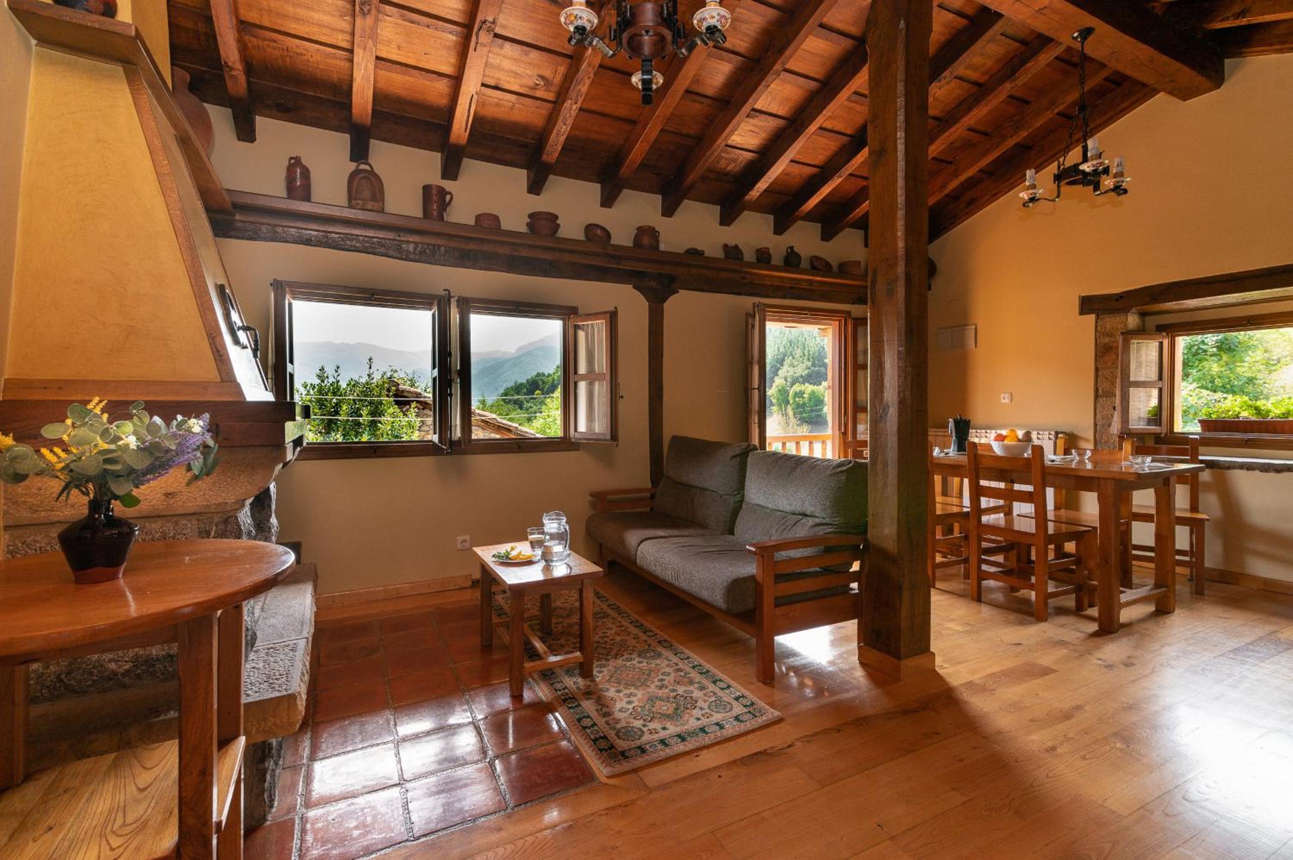 Villa con vistas al jardín