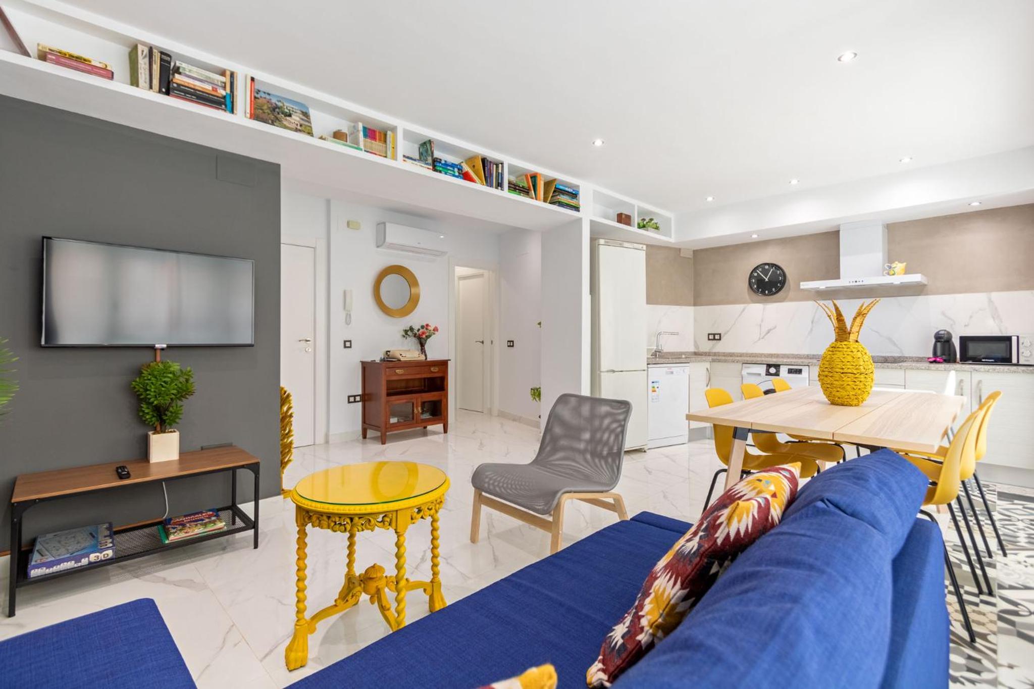 Apartamento de dos habitaciones