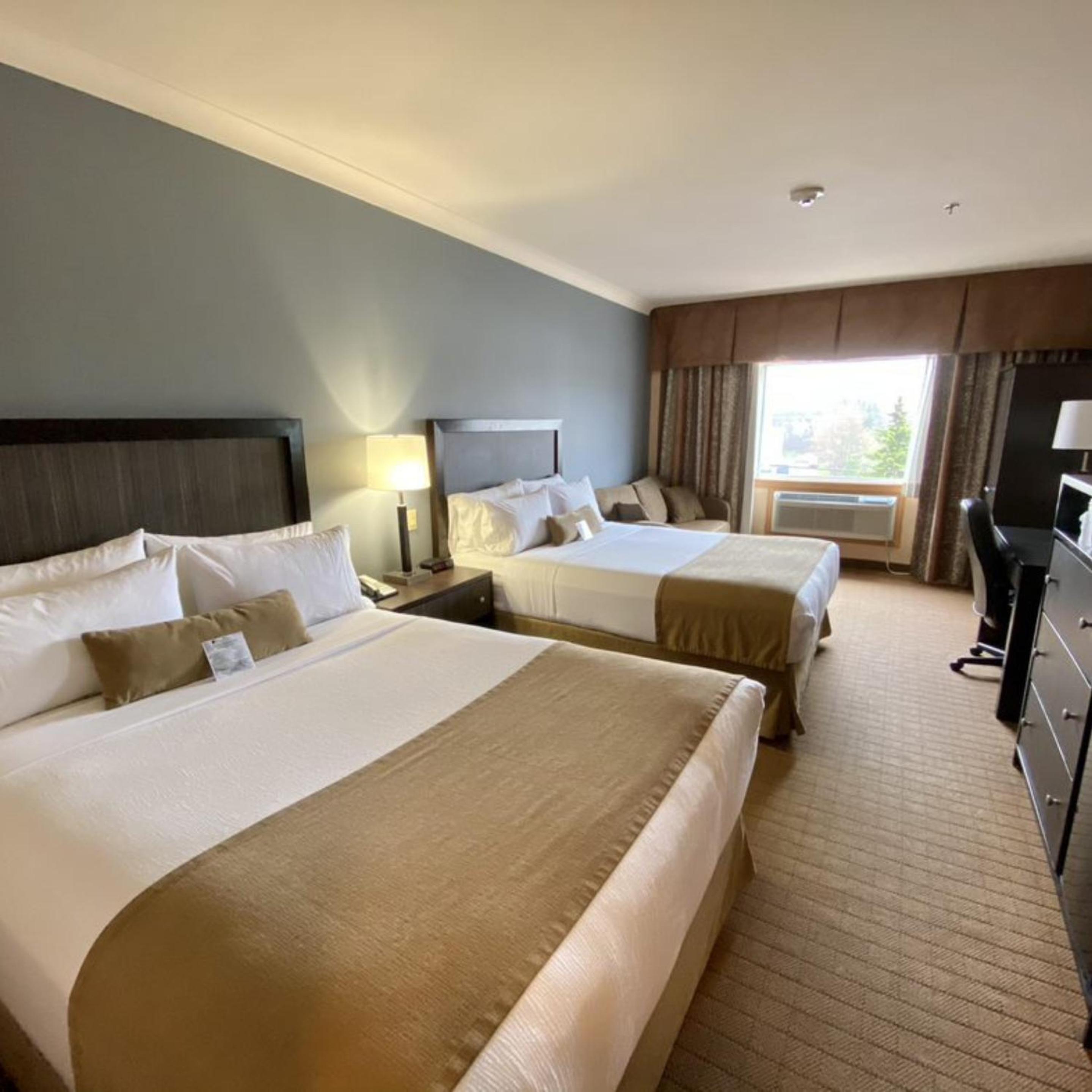 Queen Room with Two Queen Beds and Sofa Bed photo 2