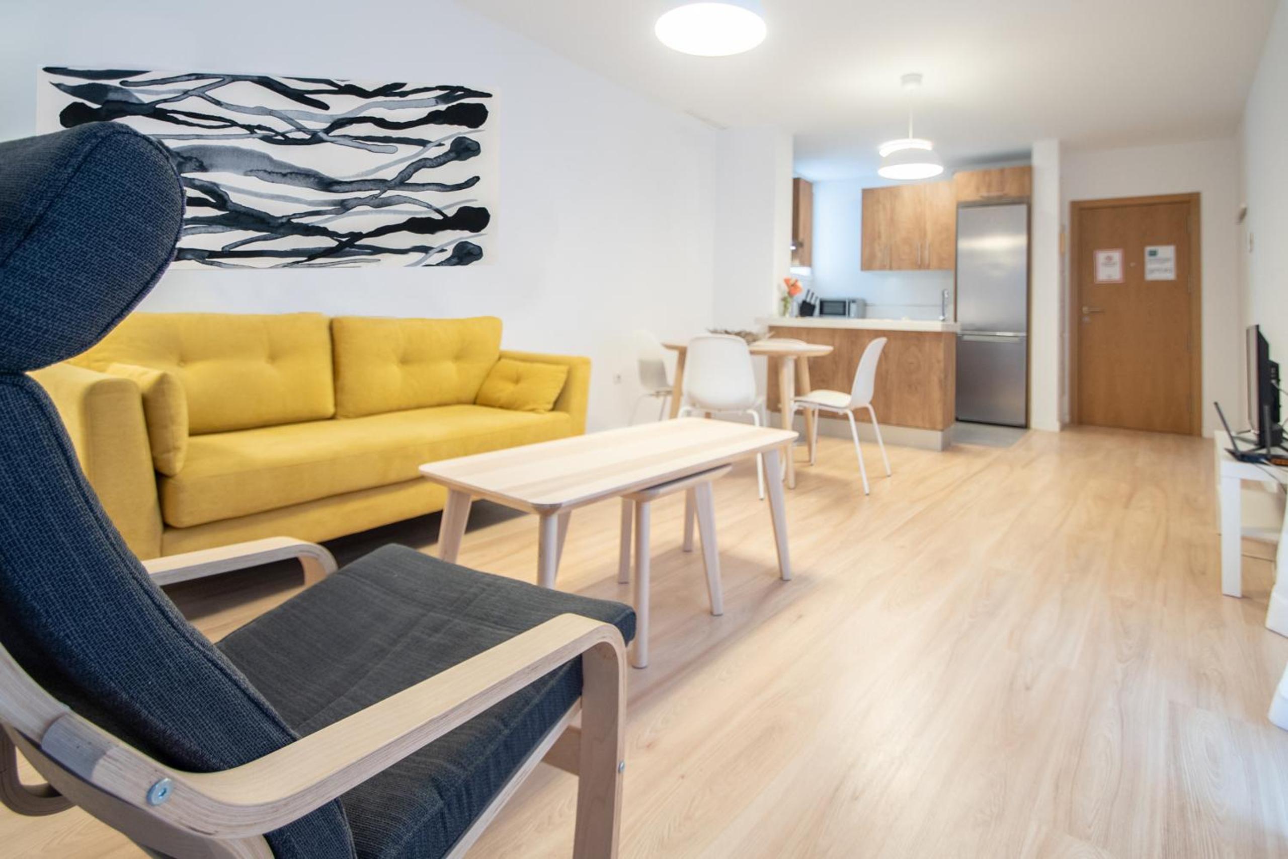 Apartamento de dos habitaciones