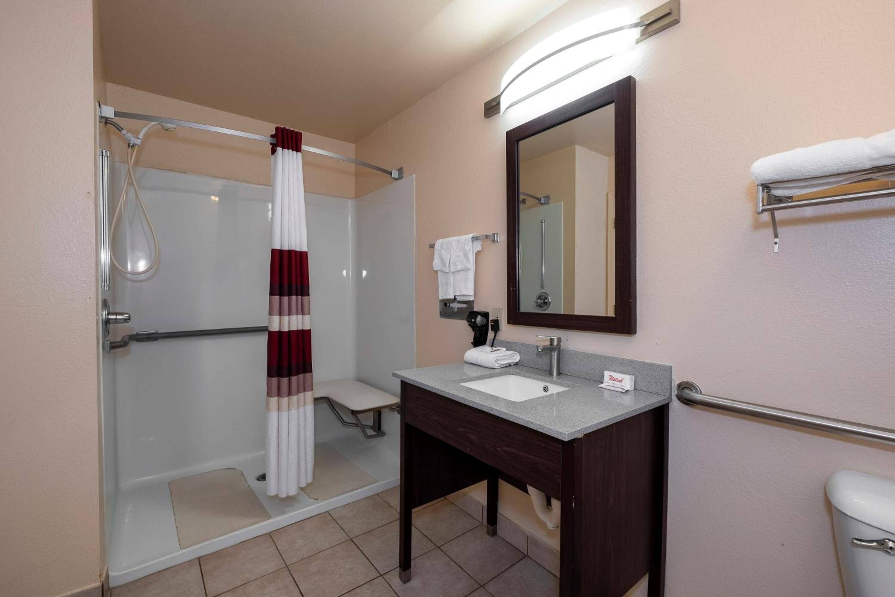 Deluxe King Room Disability Access Roll-In Shower Non-Smoking - Photo 4