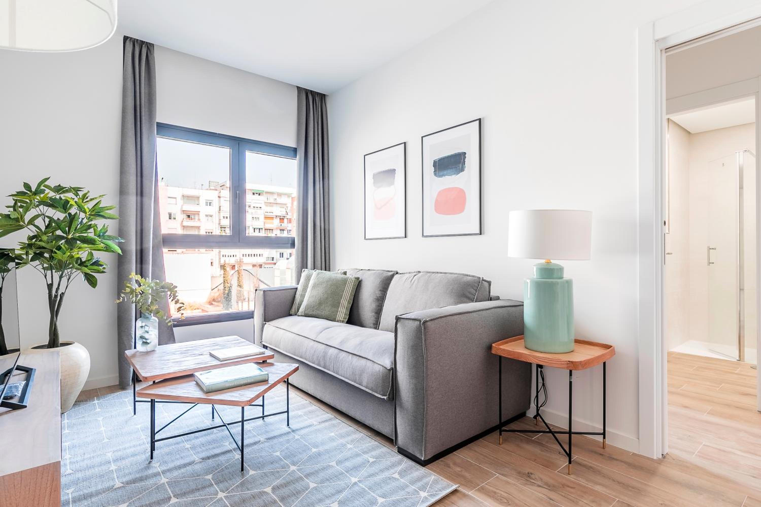 Apartamento de dos habitaciones