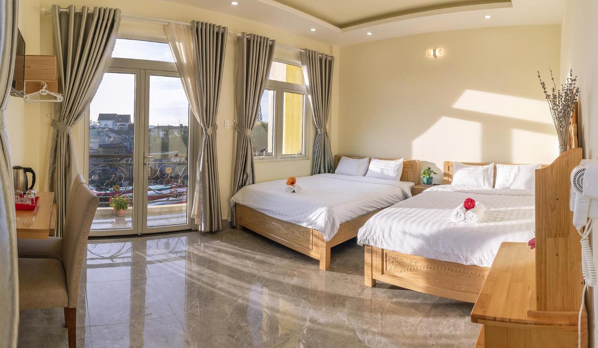 Deluxe Double Room with Two Double Beds