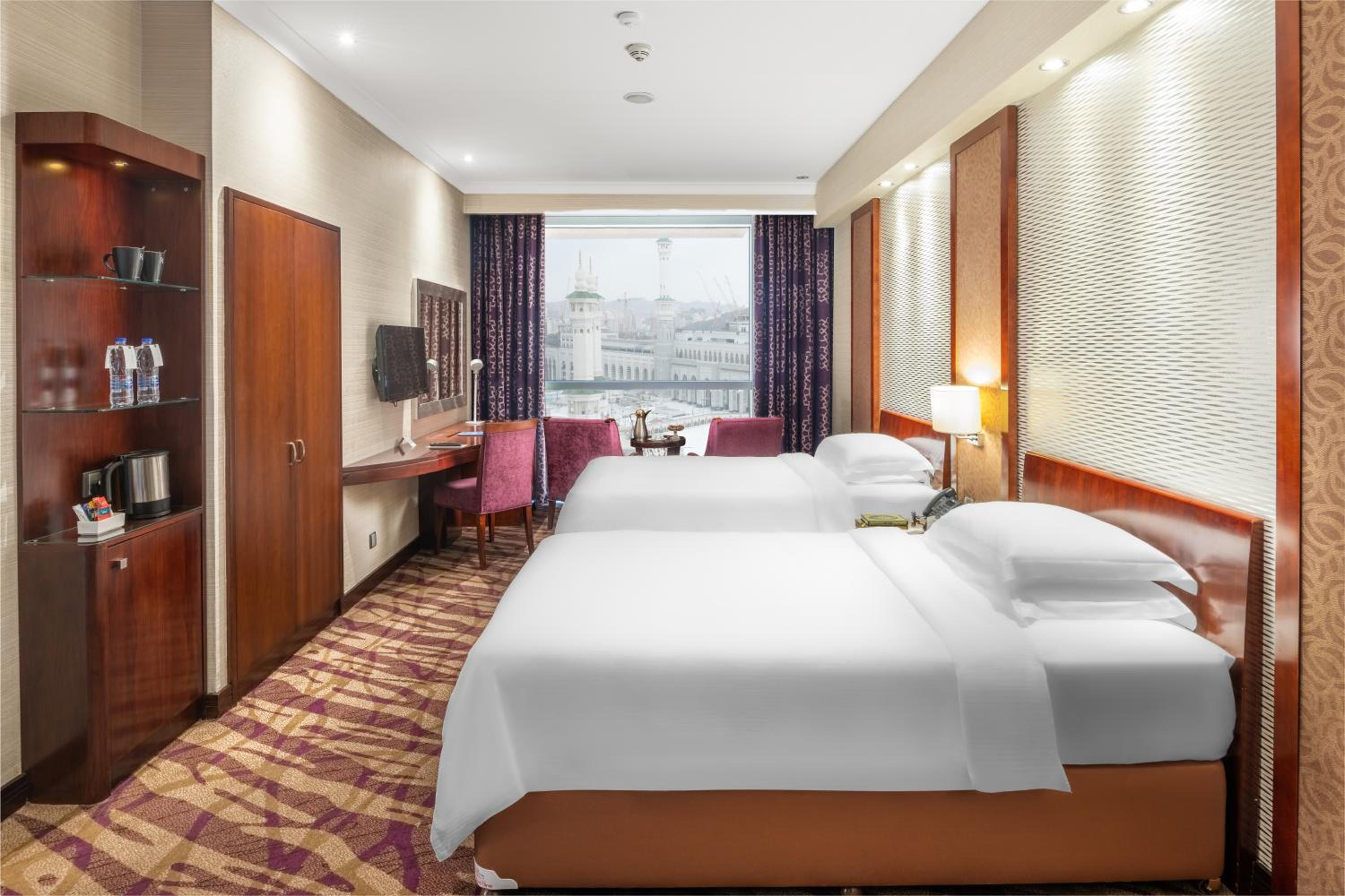 Spacious Partial Haram View Two Bedroom Suite