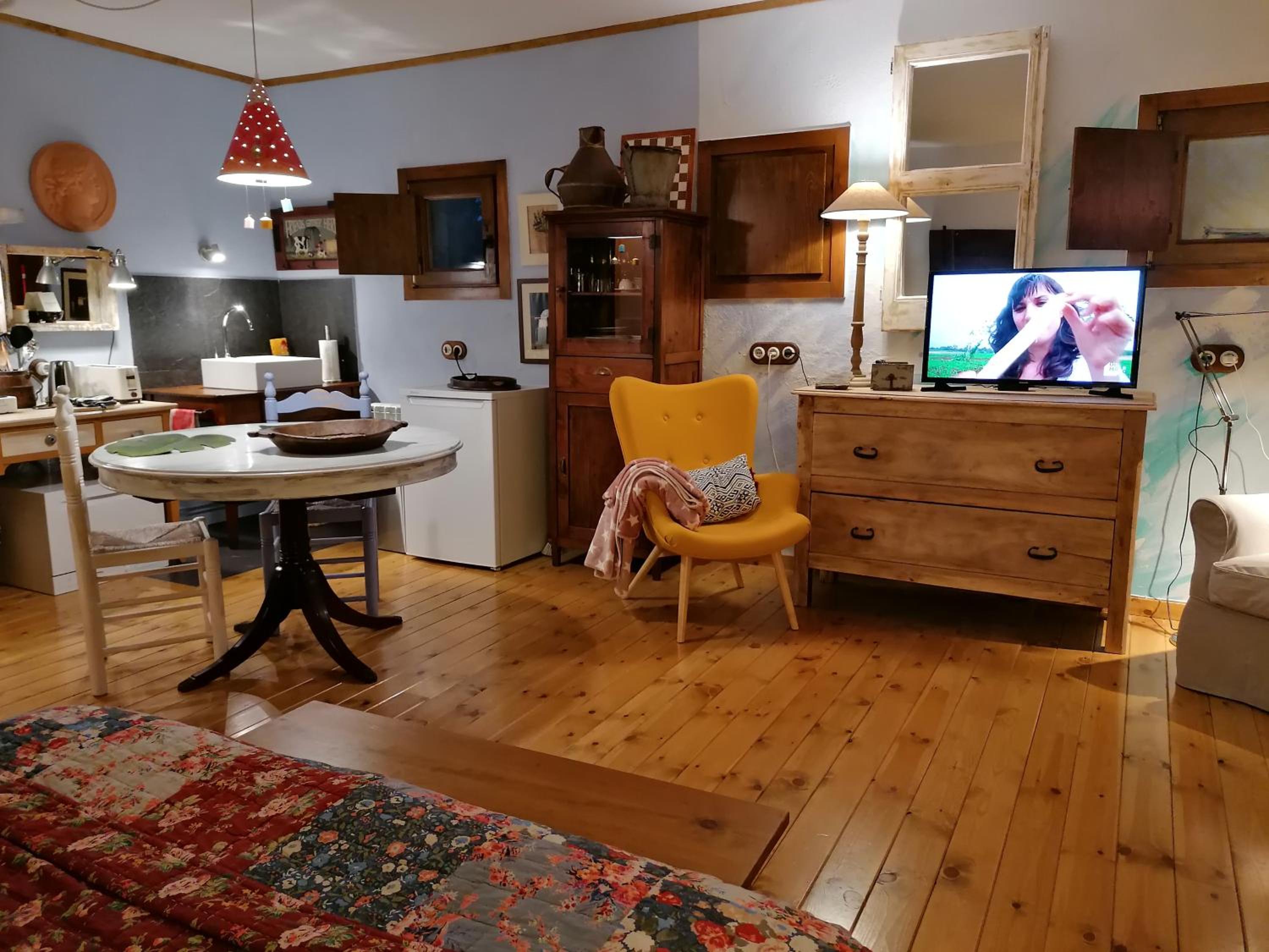 Apartamento con vista al jardín
