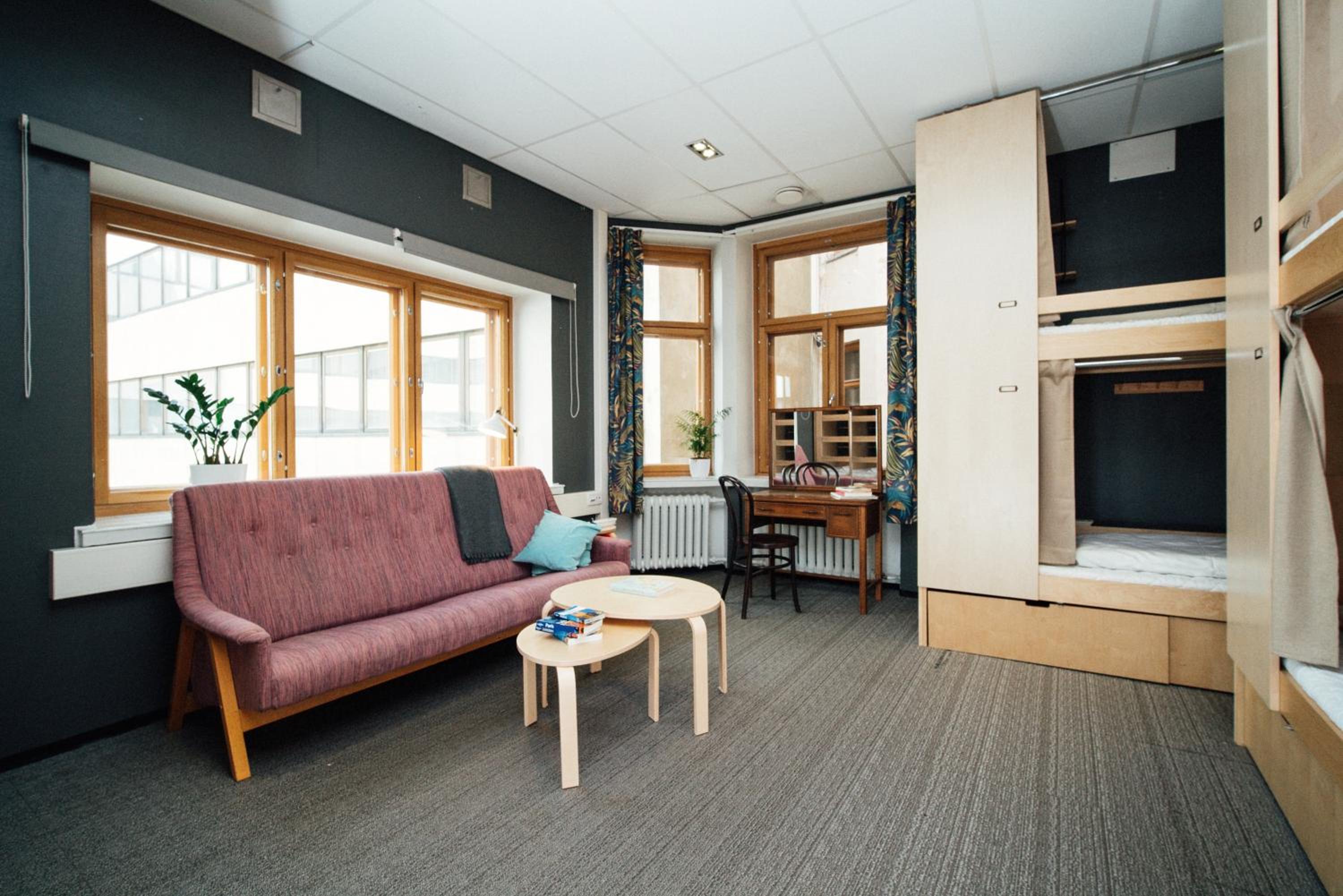 Bed in 6-Bed Female Dormitory Room