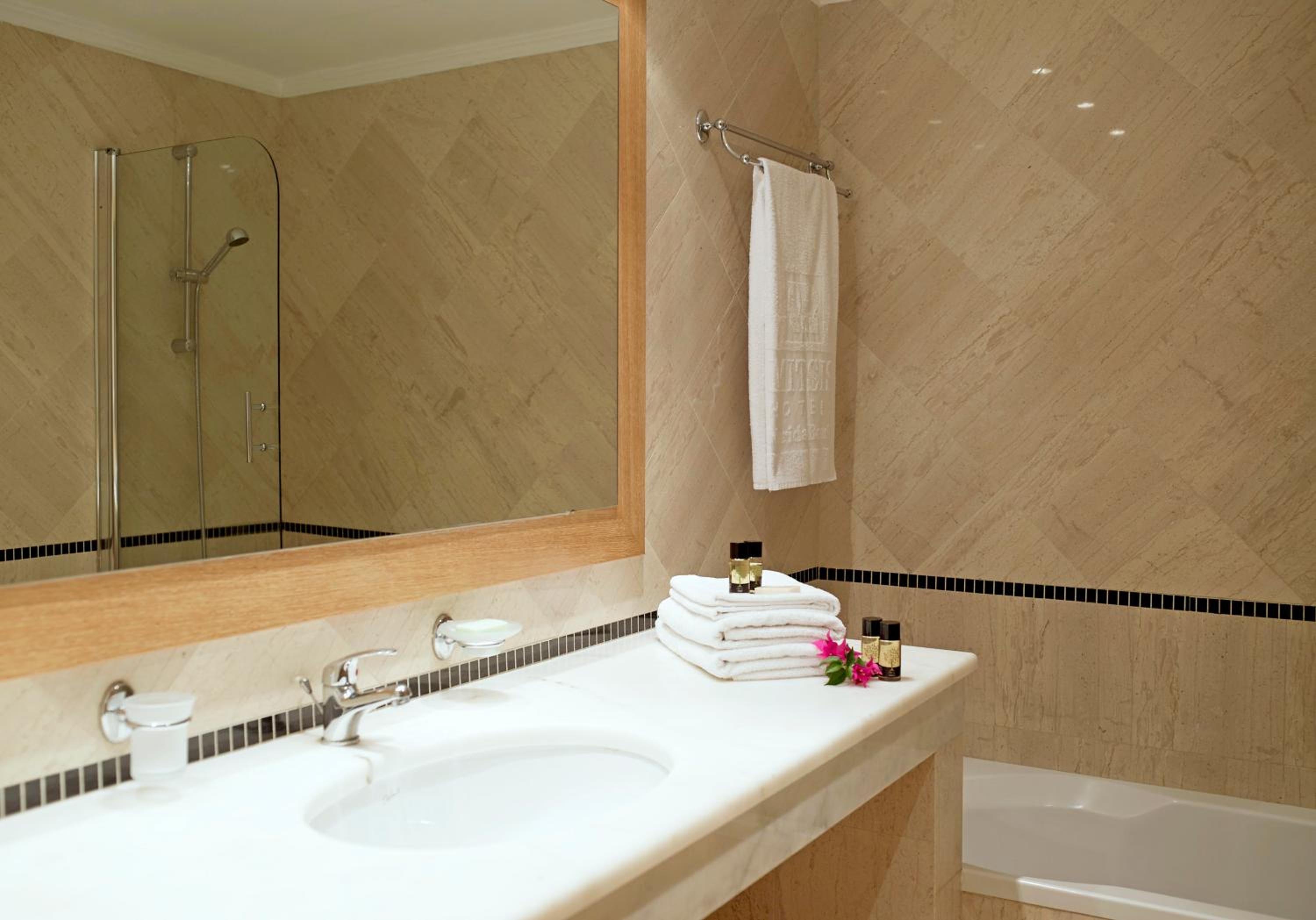 Relax in our luxurious spa-like bathroom retreat.